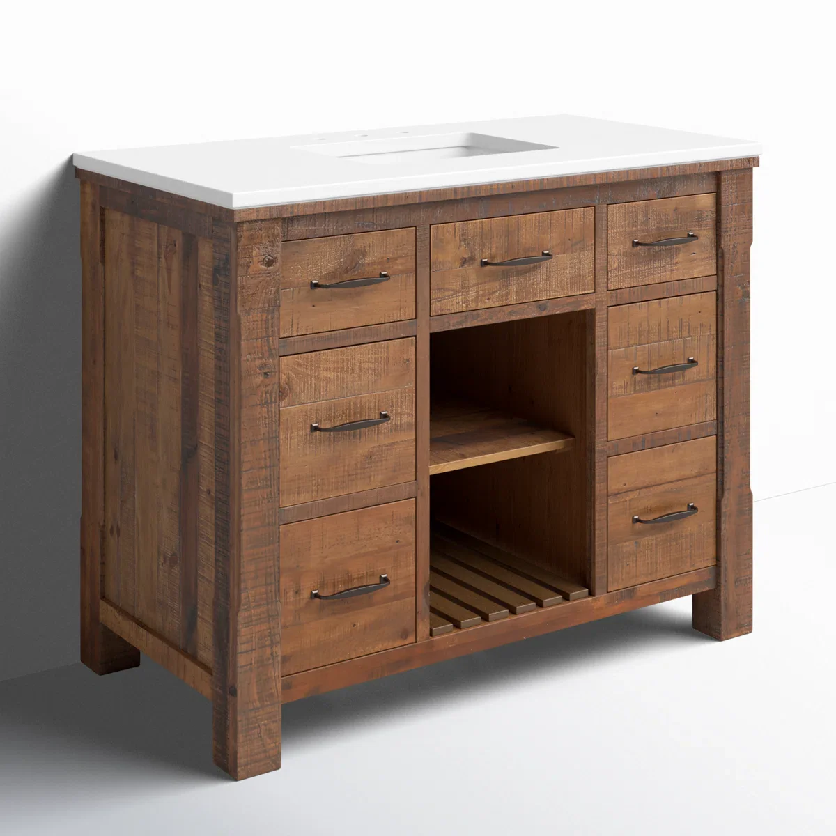 Banff 42" Width Double Bathroom Vanity - Image 3