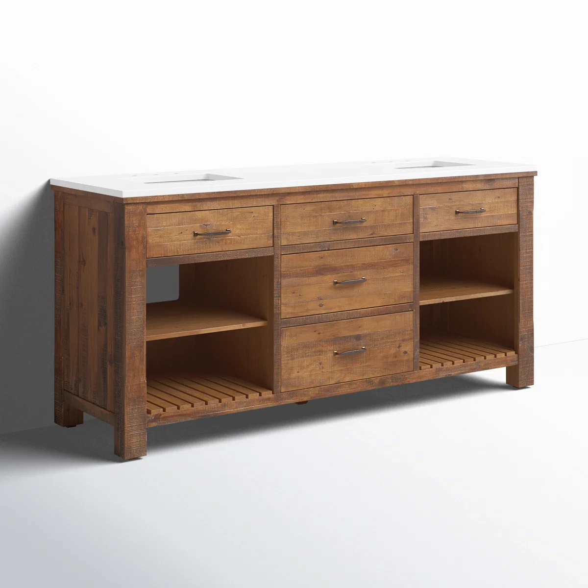 Banff 72" Width Double Bathroom Vanity - Image 4