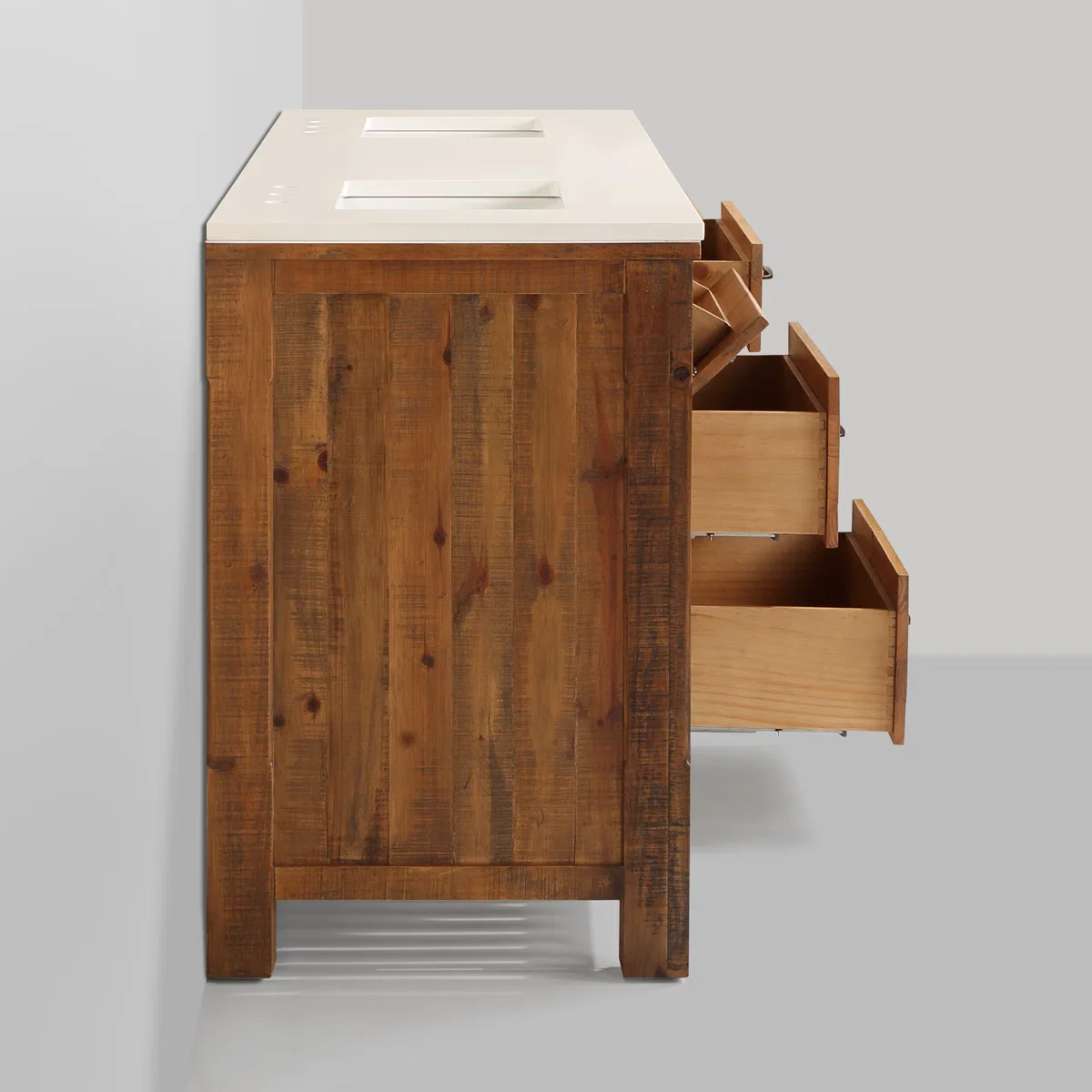 Banff 72" Width Double Bathroom Vanity - Image 5