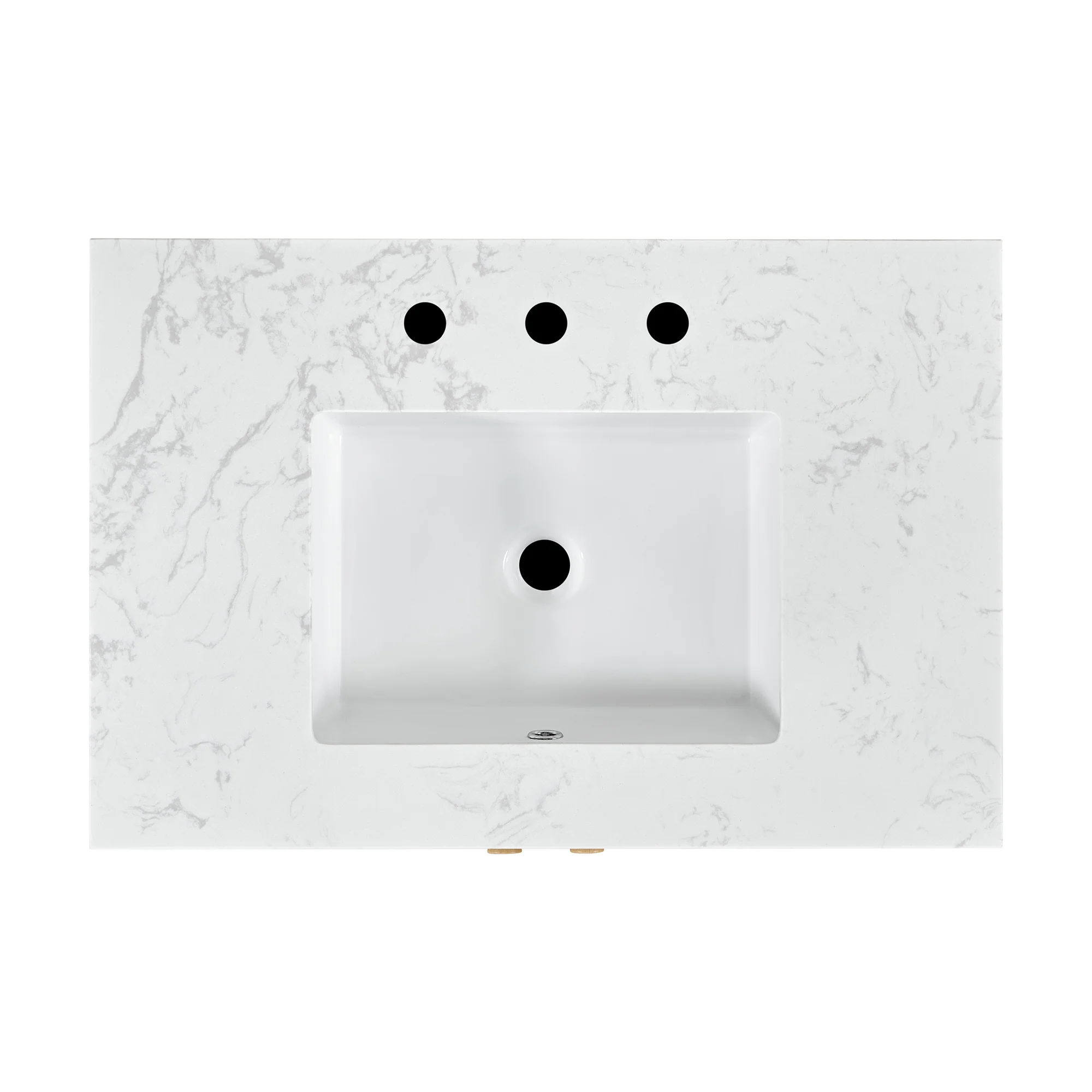 Kendal 30"W x 20"D RTA Single Sink Bathroom Vanity | Cultured Marble Countertop - Image 9