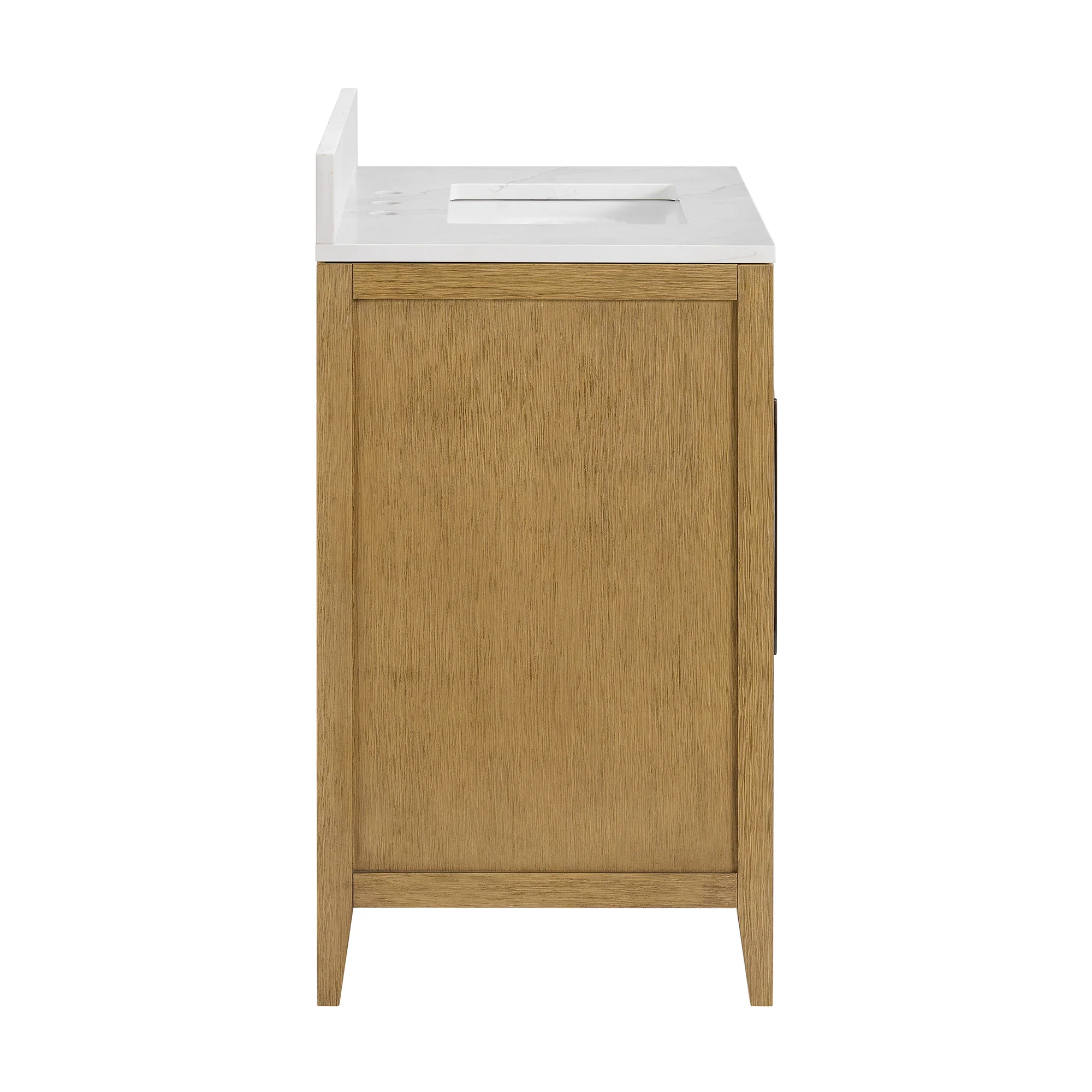 Bergen 30"W x 20"D Single Bathroom Vanity | Calacatta Gold Quartz Countertop - Image 11