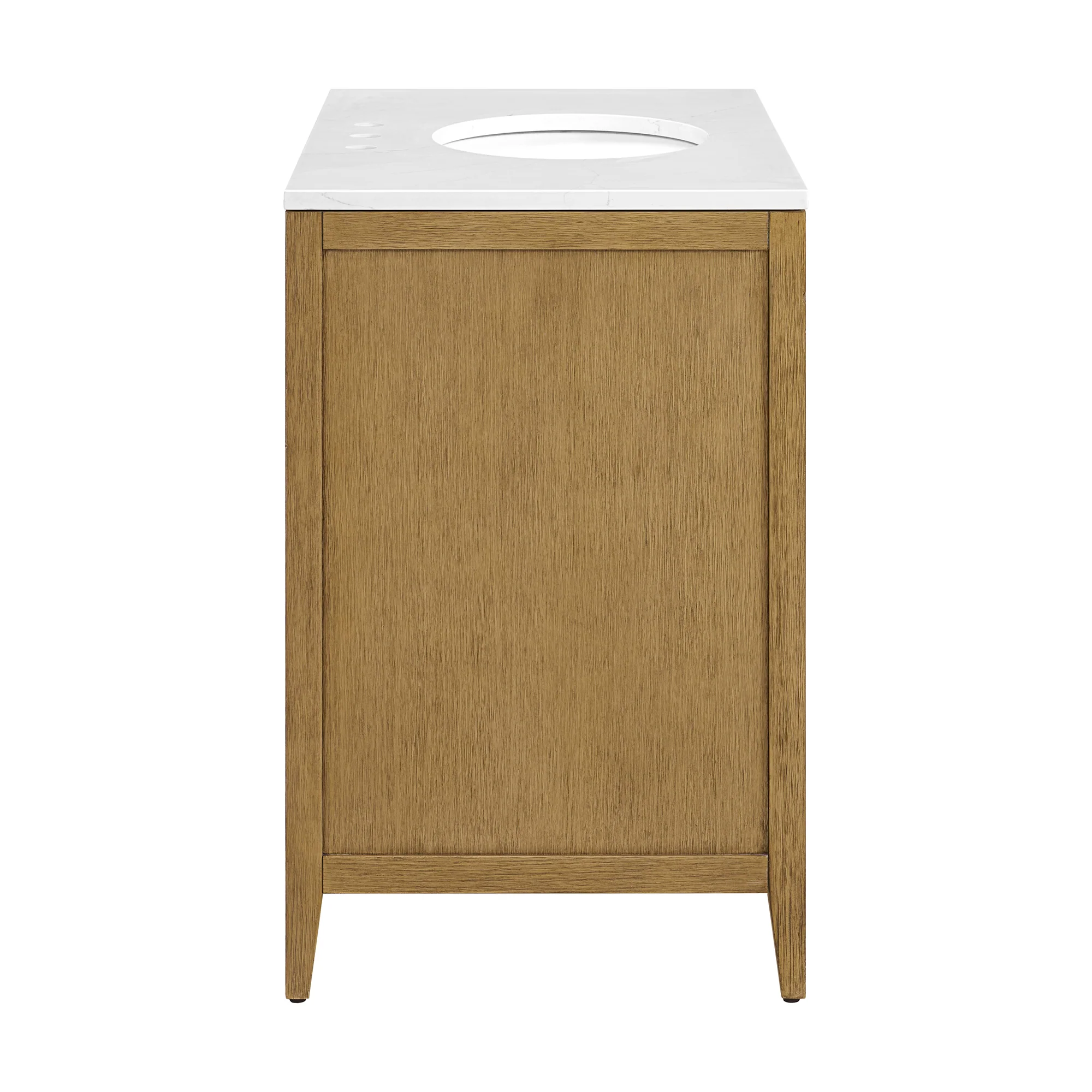 Bergen 36"W x 22"D  Single Bathroom Vanity | Calacatta Gold Quartz Countertop - Image 12