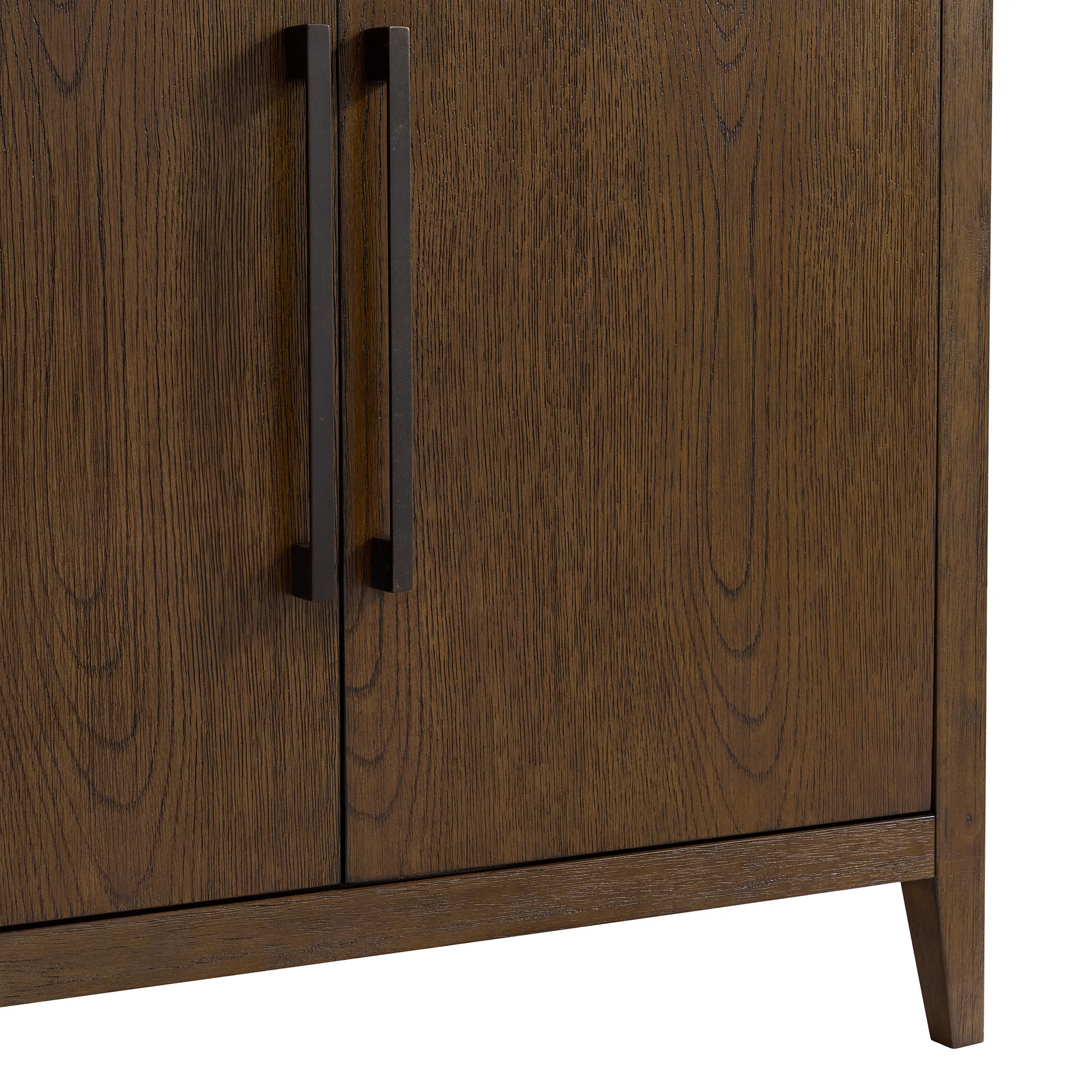 Bergen 36"W x 22"D Single Sink Bathroom Vanity | Enhanced Brown Oak | Calacatta Gold Quartz - Image 5
