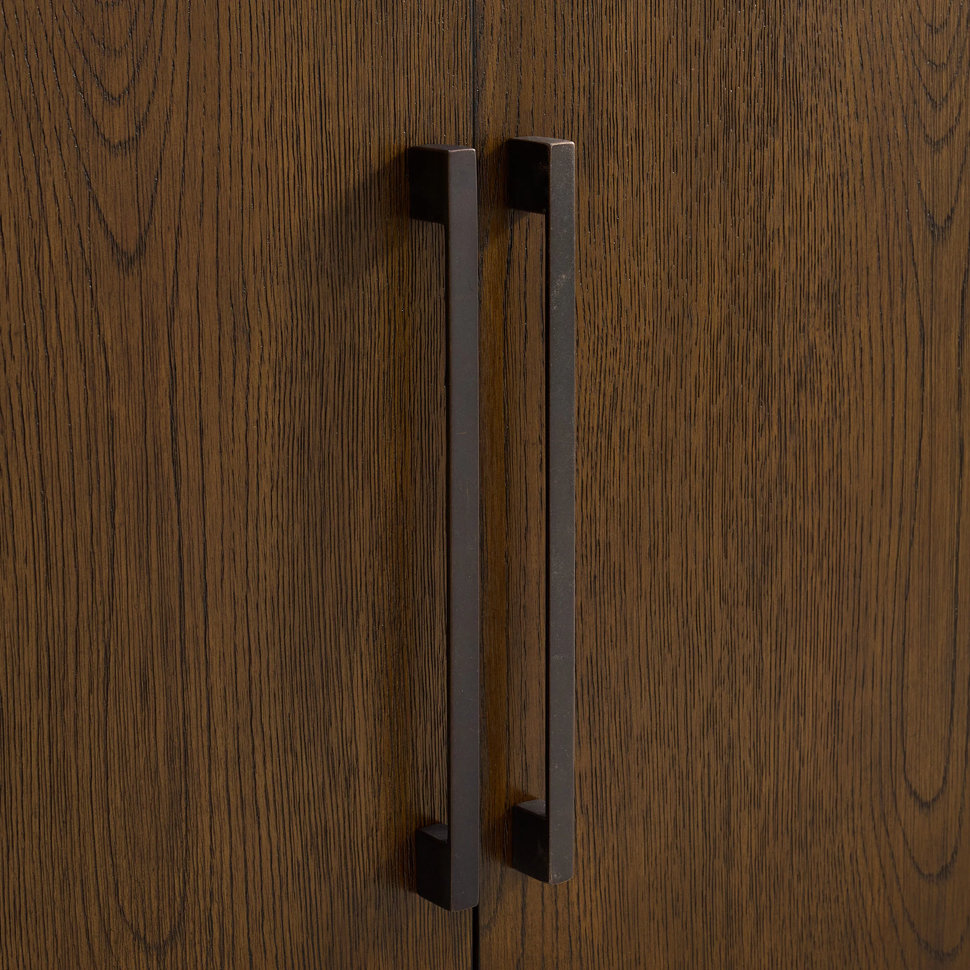 Bergen 36"W x 22"D Single Sink Bathroom Vanity | Enhanced Brown Oak | Calacatta Gold Quartz - Image 6