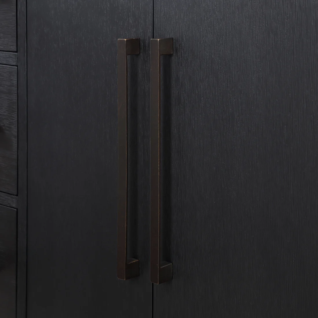 Bergen 48" Single Bathroom Vanity in Dark Weathered Oak | Calacatta Gold Quartz Countertop - Image 7