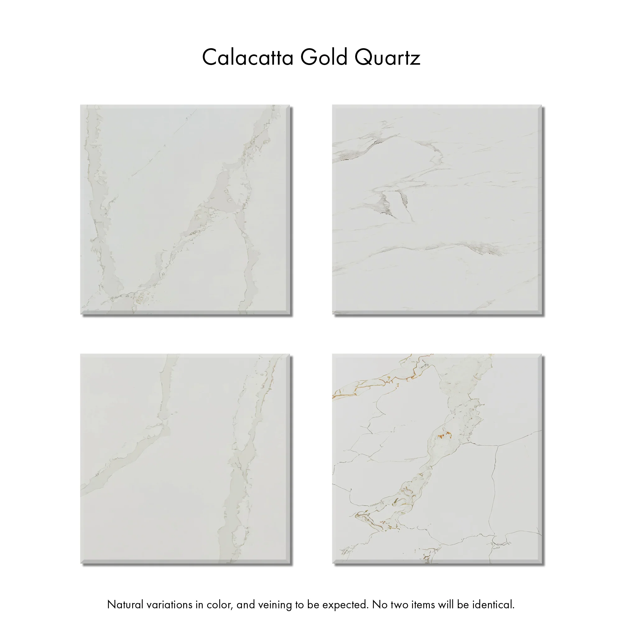 Bergen 54" Single Bathroom Vanity in Brushed Oak | Calacatta Gold Quartz Countertop - Image 11