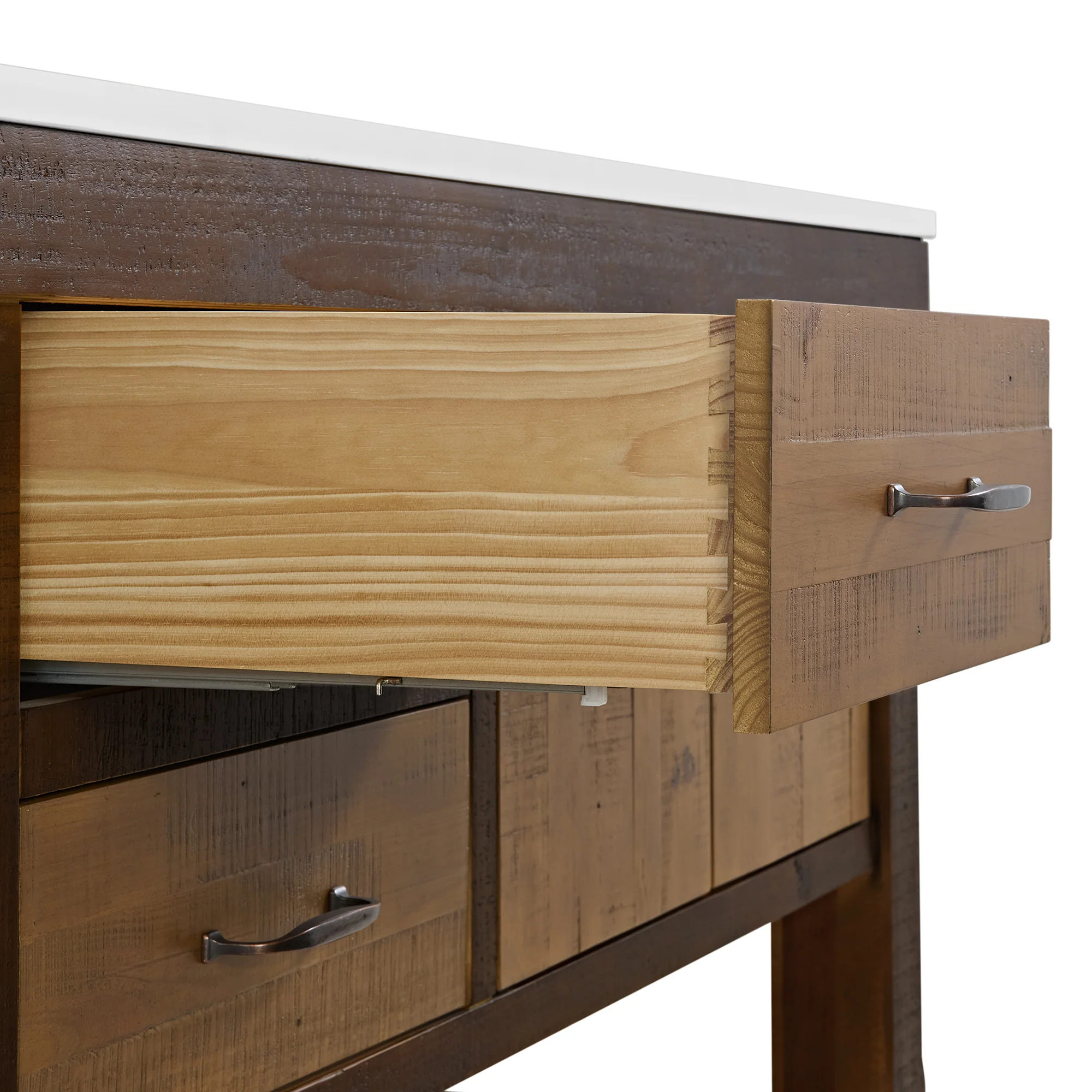 Telluride 84" Double Bathroom Vanity | Quartz Countertop - Image 9