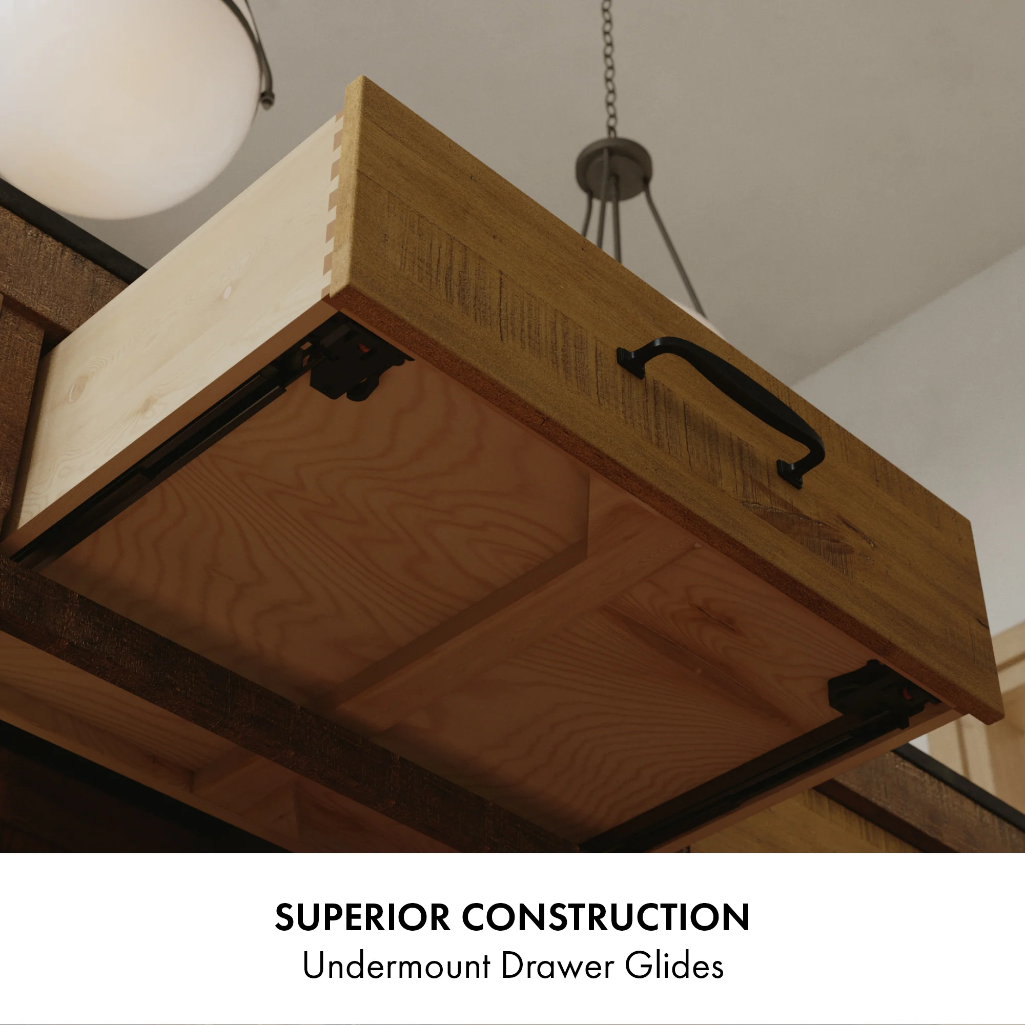 Telluride 54" Kitchen Island | Quartz Countertop - Image 10