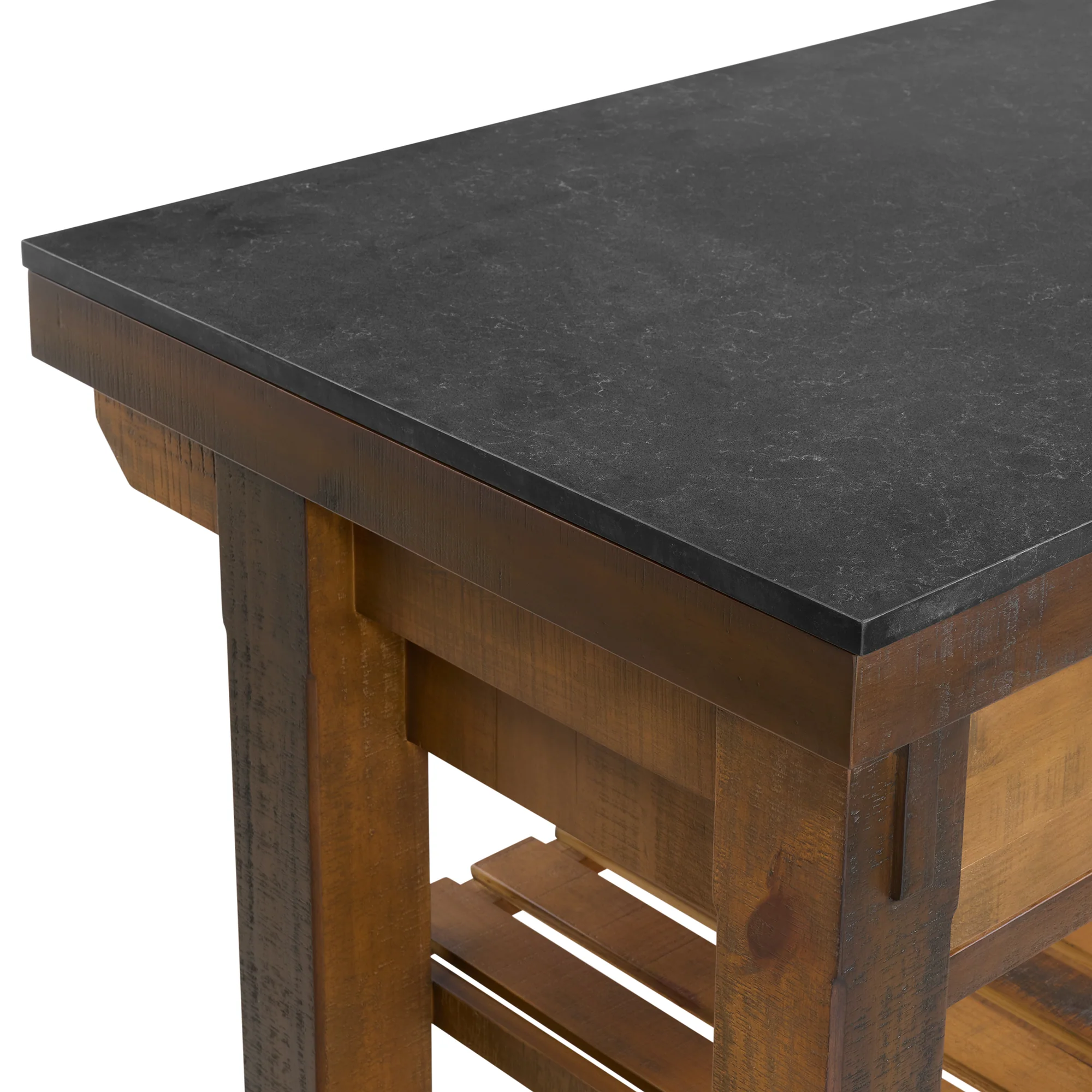 Telluride 54" Kitchen Island | Quartz Countertop - Image 15