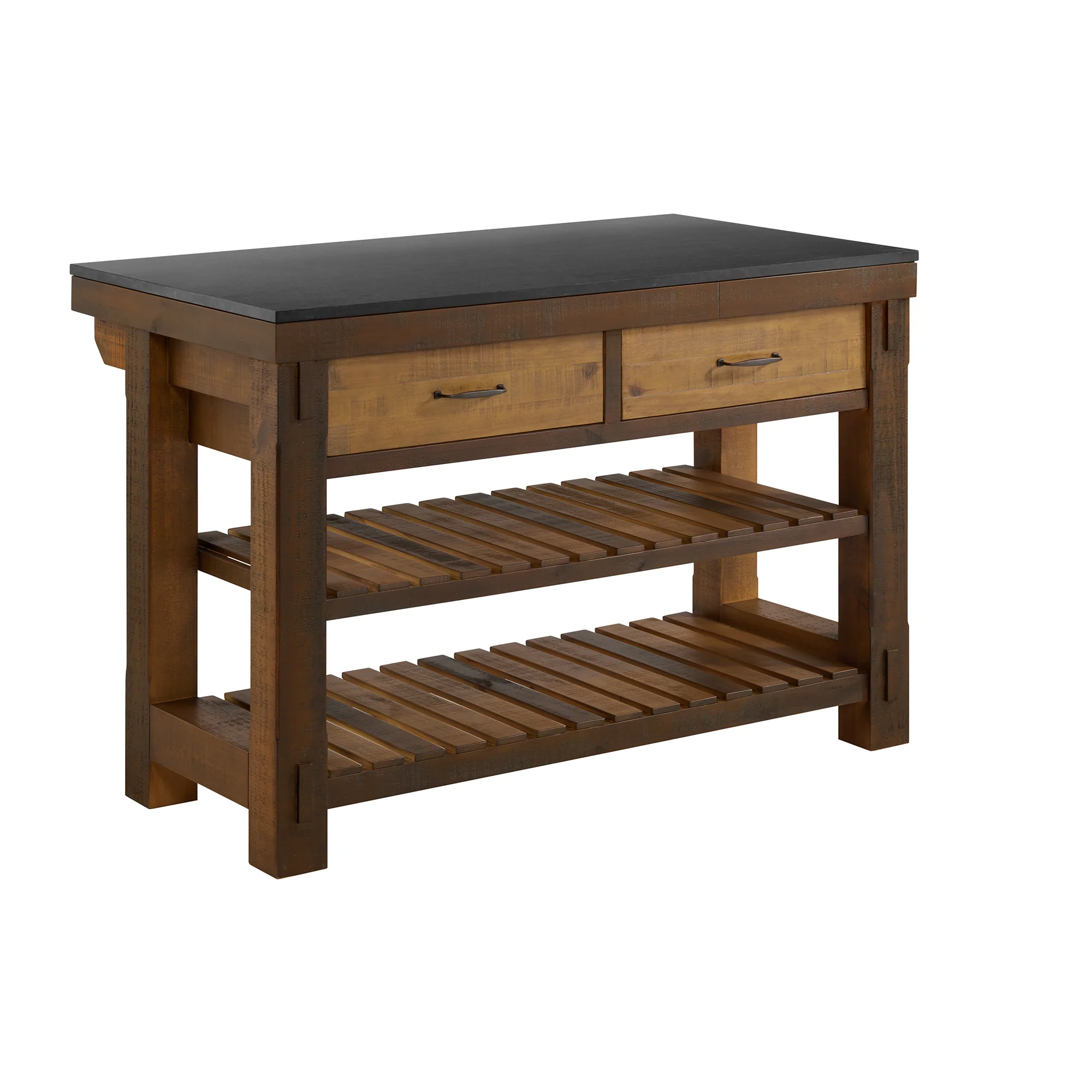Telluride 54" Kitchen Island | Quartz Countertop - Image 17