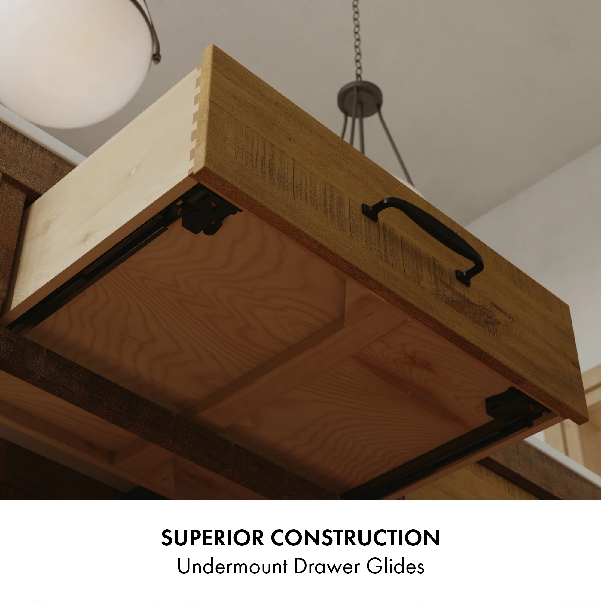 Telluride 54" Kitchen Island | Quartz Countertop - Image 30