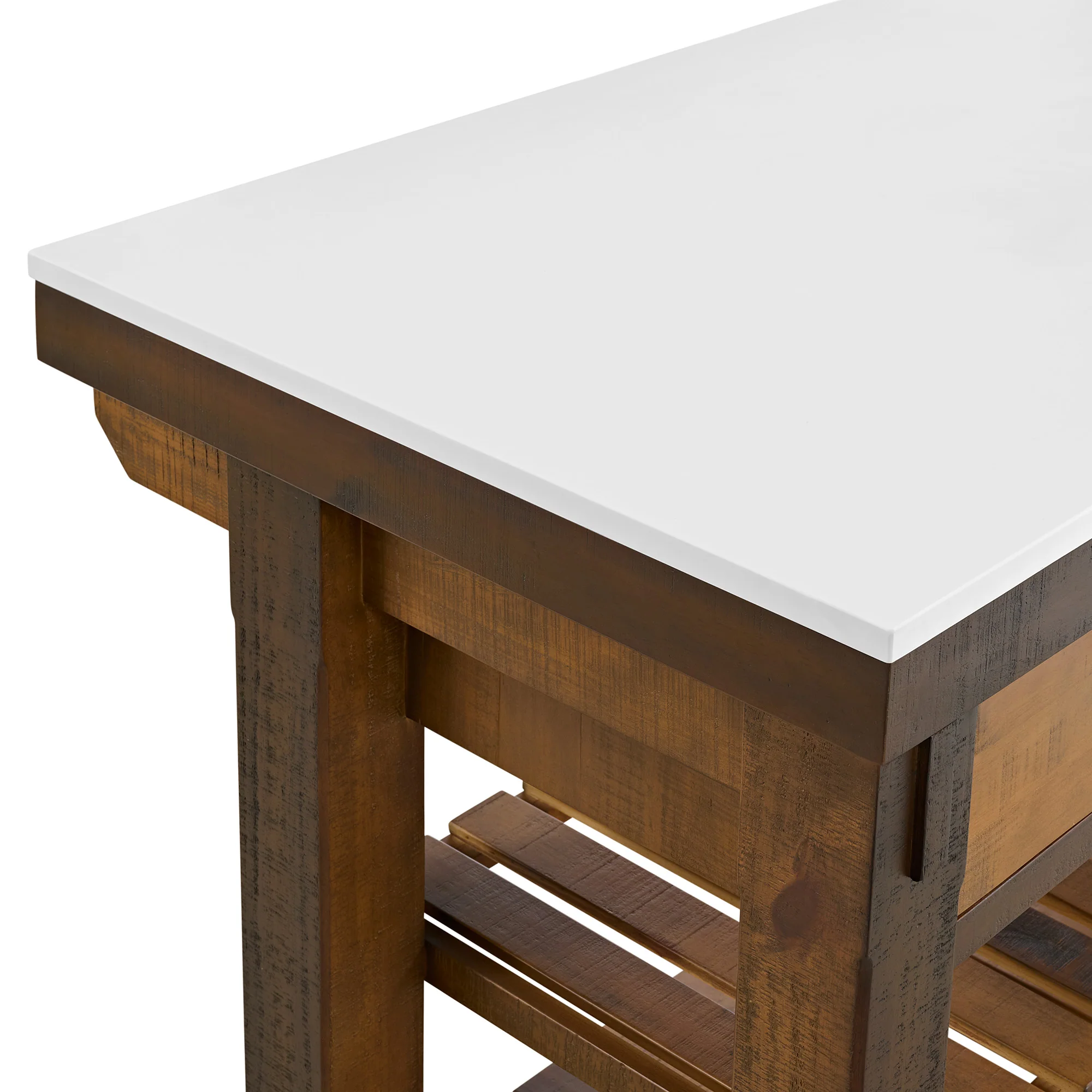 Telluride 54" Kitchen Island | Quartz Countertop - Image 31