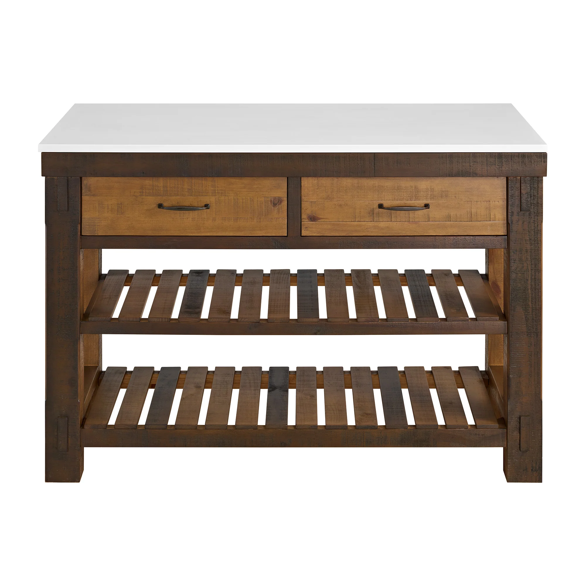 Telluride 54" Kitchen Island | Quartz Countertop - Image 41