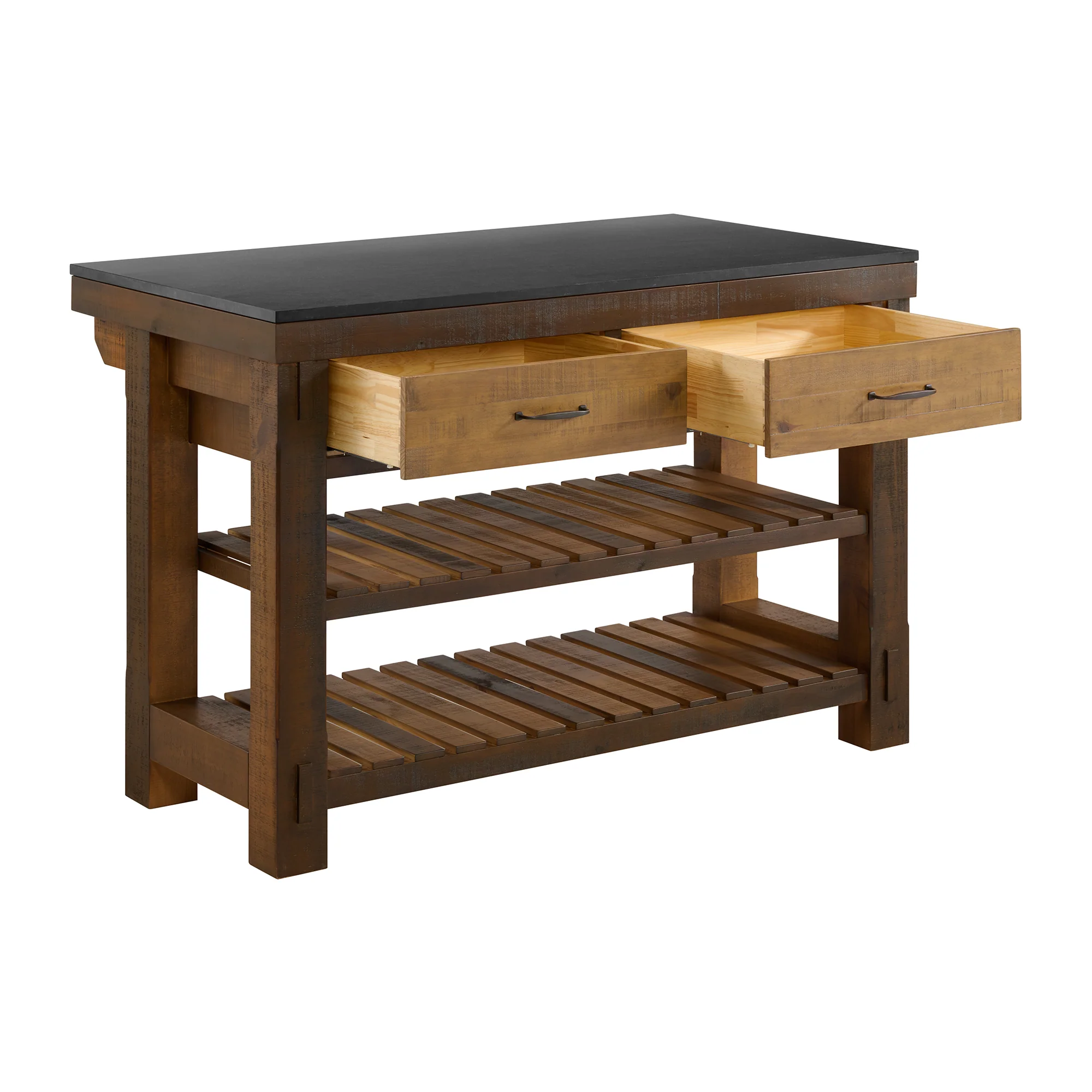 Telluride 54" Kitchen Island | Quartz Countertop - Image 7