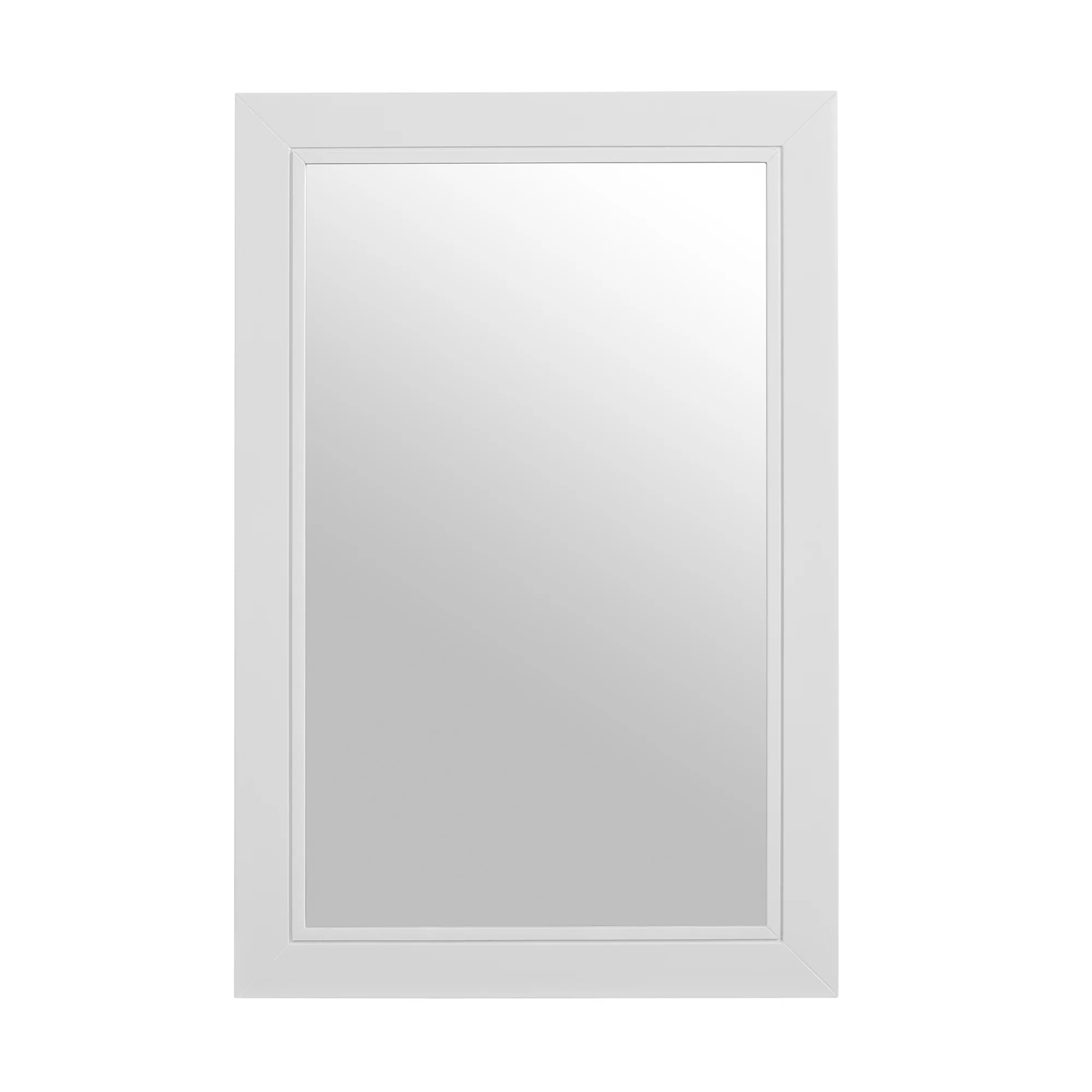 Cameron 20-inch ADA Tilt Mirror Medicine Cabinet in White Painted Wood - Image 4