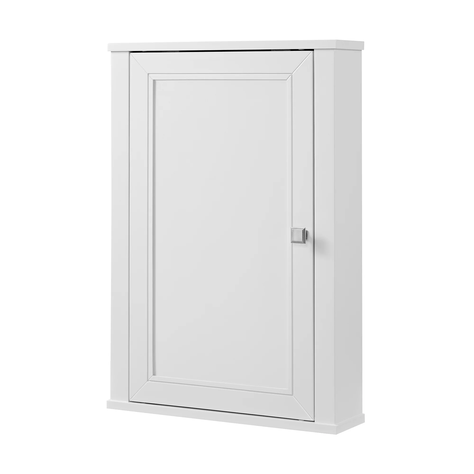 Charlotte 21" Single Door Reversible Medicine Cabinet in White - Image 11