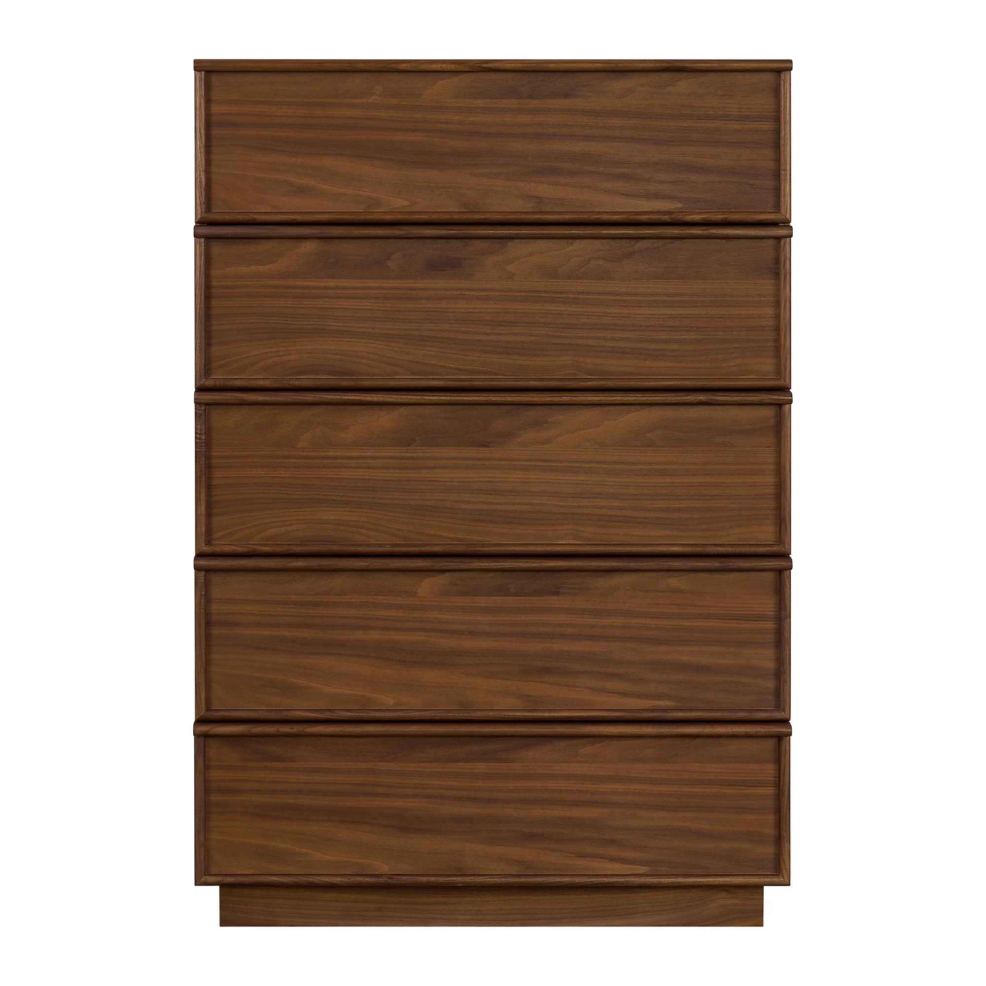 Cooper 36"  Five Drawer Tall Dresser in Natural Walnut - Image 5