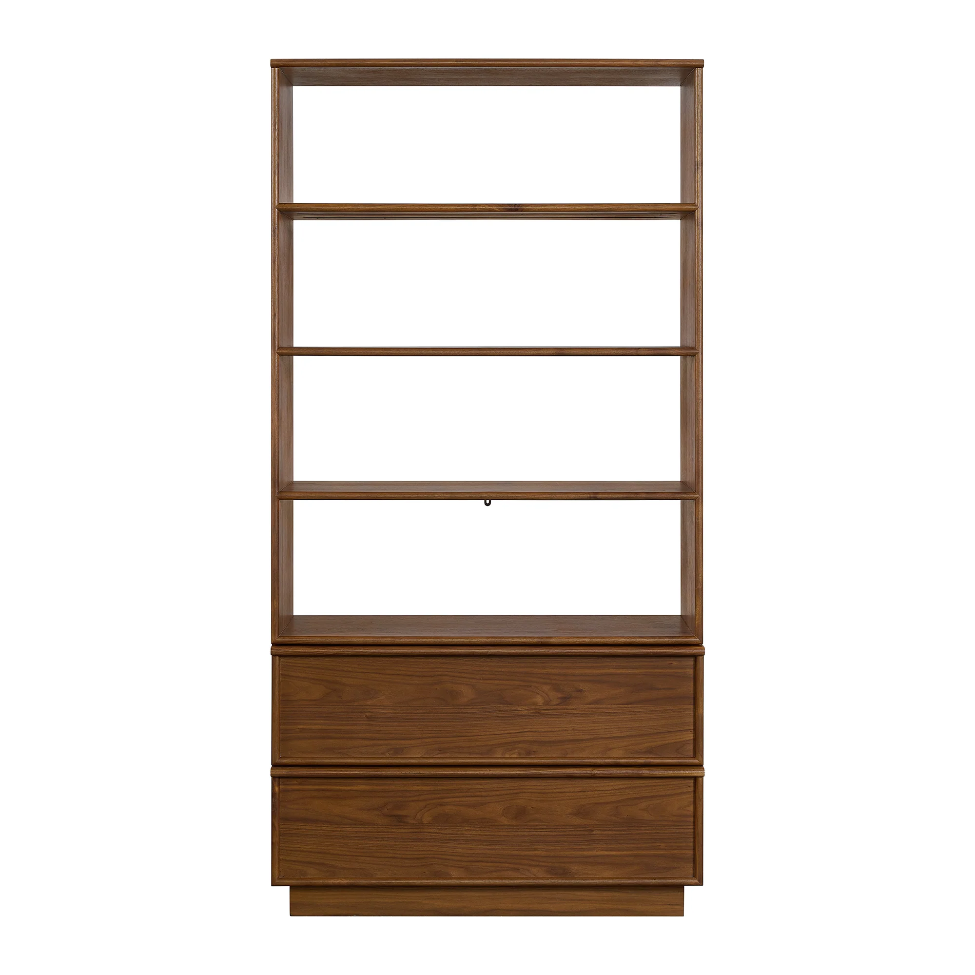Cooper 72" Mid-Century Walnut Bookshelves - Image 14