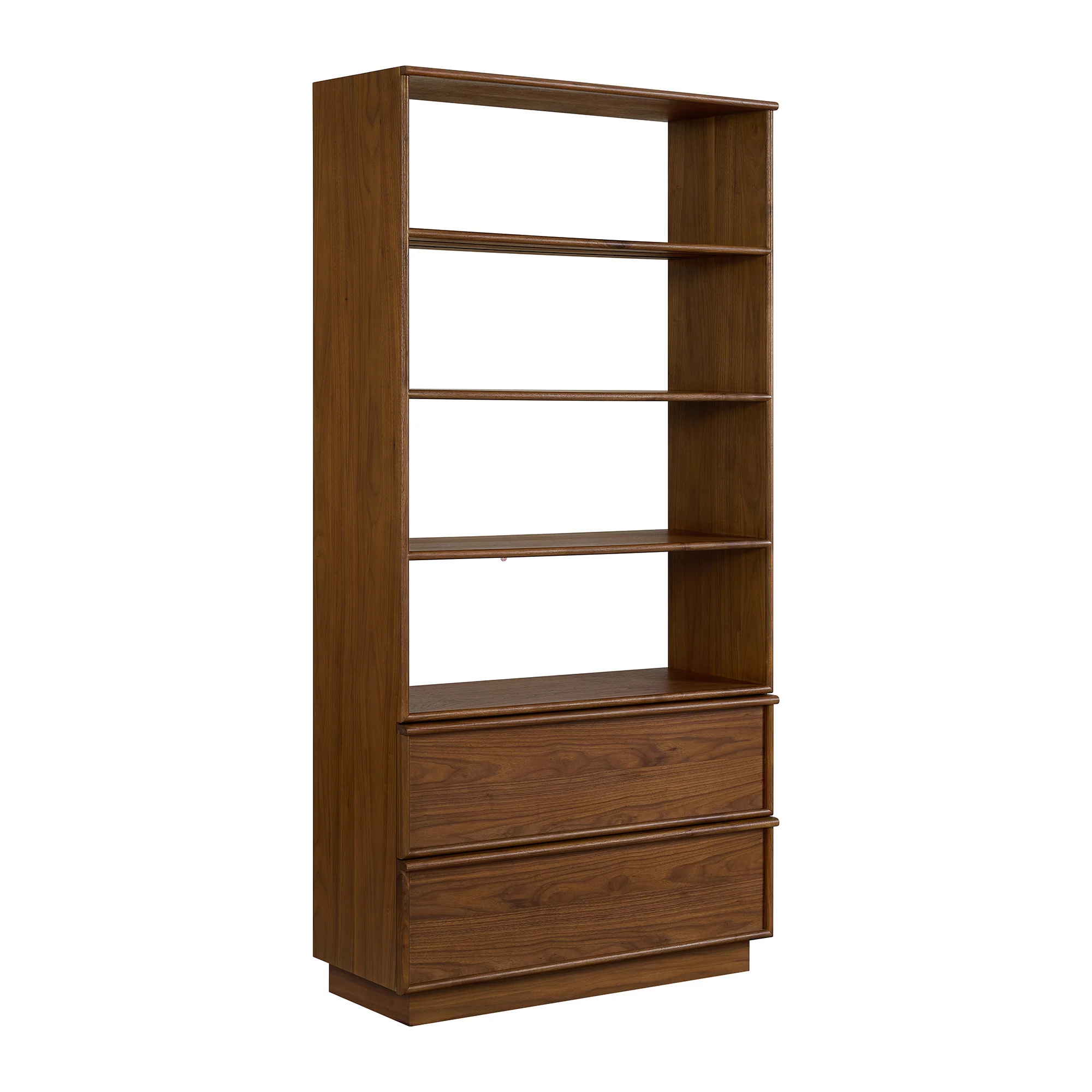 Cooper 72" Mid-Century Walnut Bookshelves - Image 6