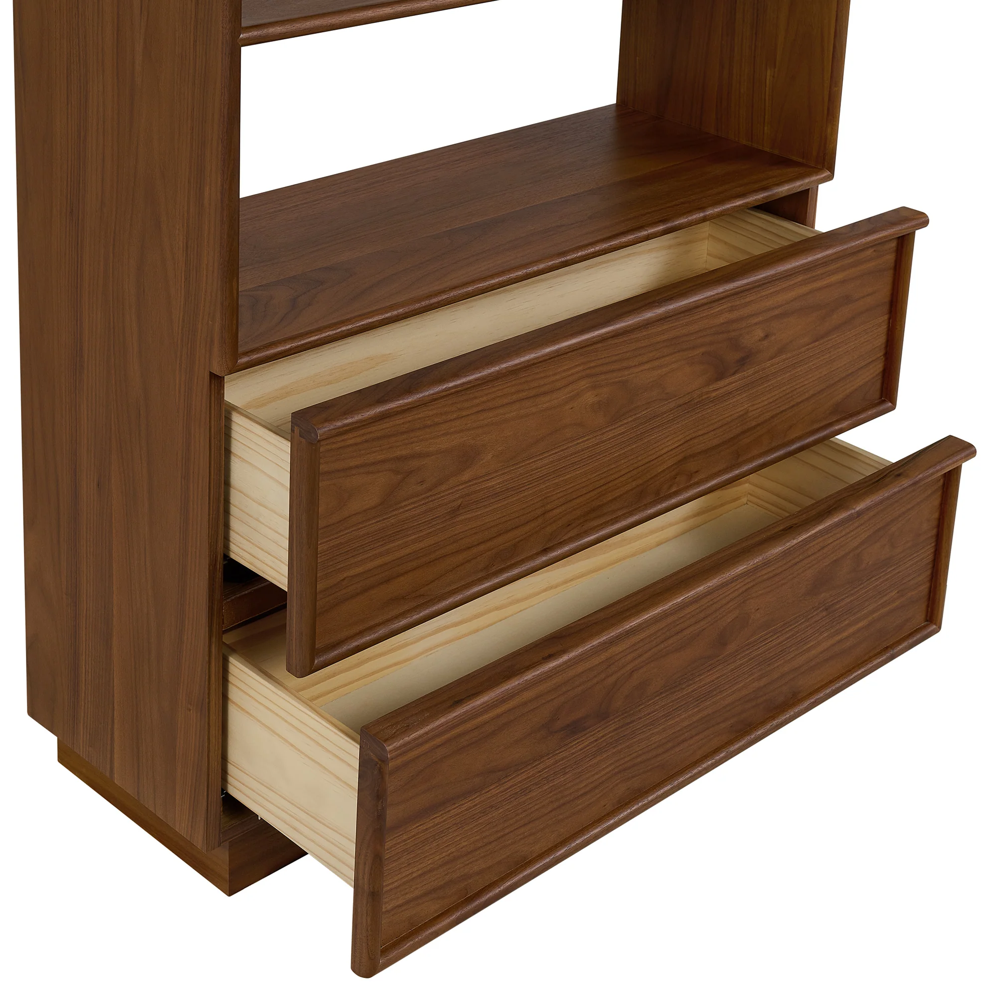 Cooper 72" Mid-Century Walnut Bookshelves - Image 8