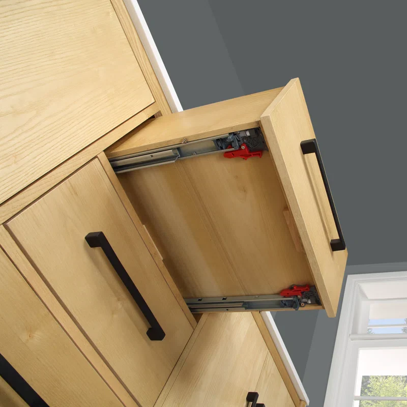 Clearance: Copenhagen 72" Double Bathroom Vanity in Natural Ash | Engineered Stone Countertop - Image 4