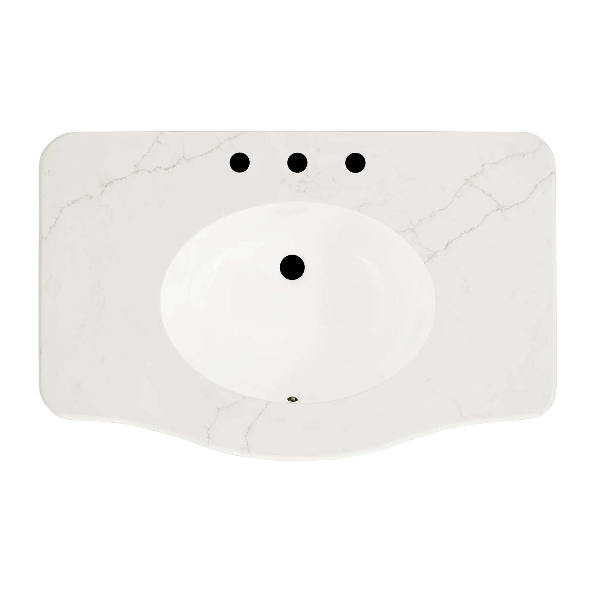 Grace 36" Single Bathroom Vanity | Statuario Quartz Countertop - Image 14