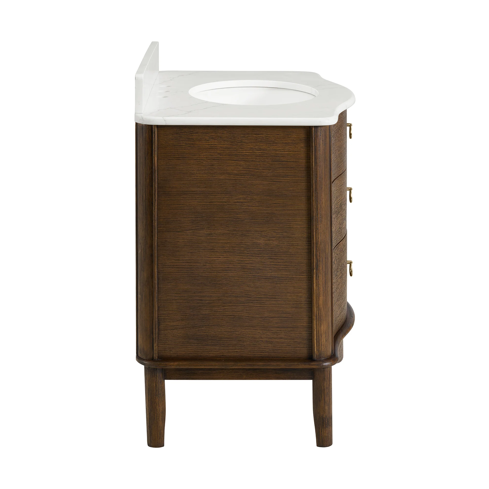 Grace 36" Single Bathroom Vanity | Statuario Quartz Countertop - Image 7