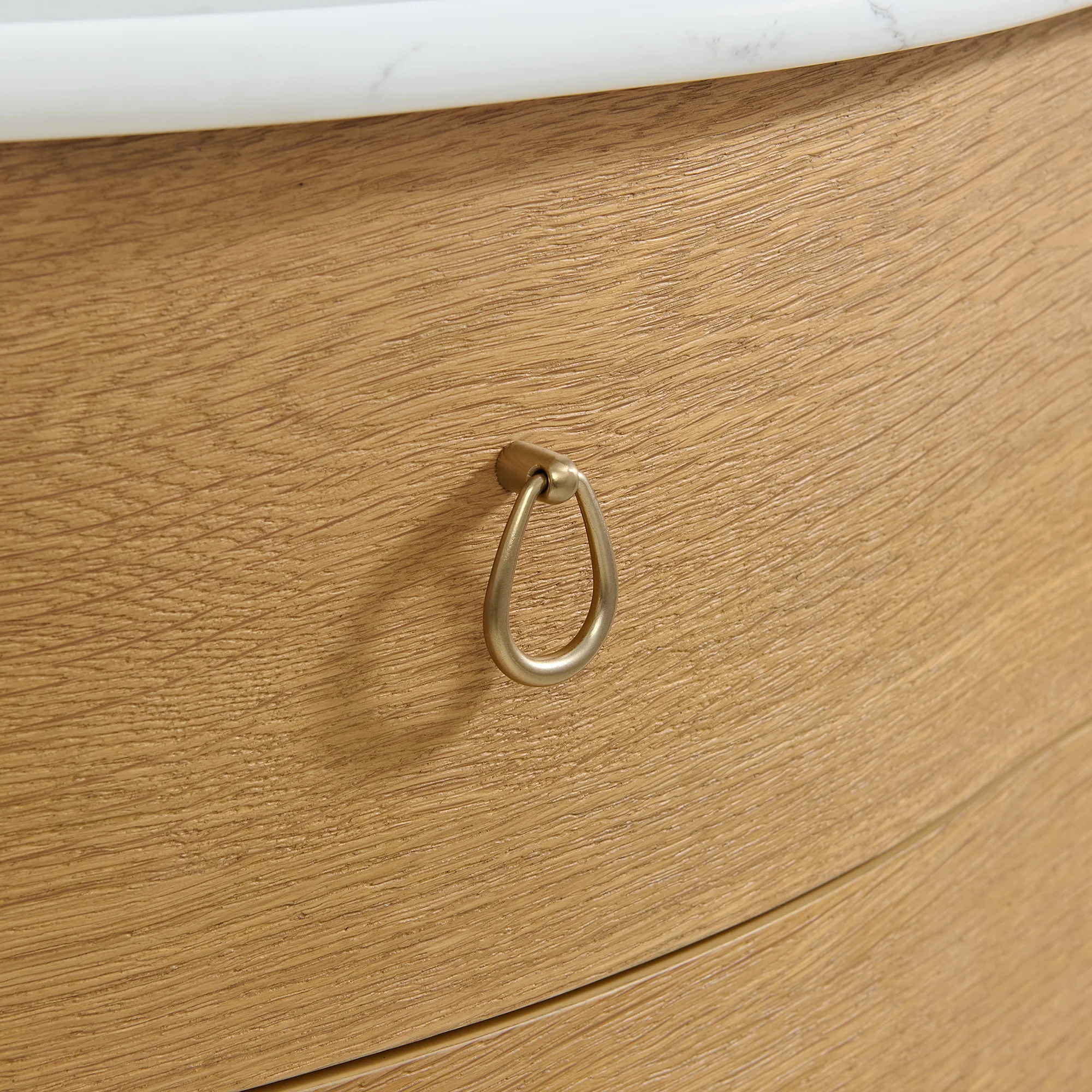 Grace 36" Single Bathroom Vanity | Statuario Quartz Countertop - Image 9