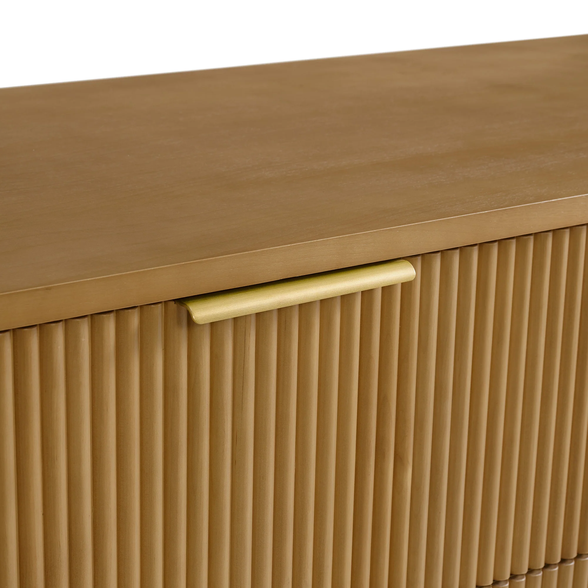 Havana 60" 6-Drawer Dresser in Reeded Birch - Image 9