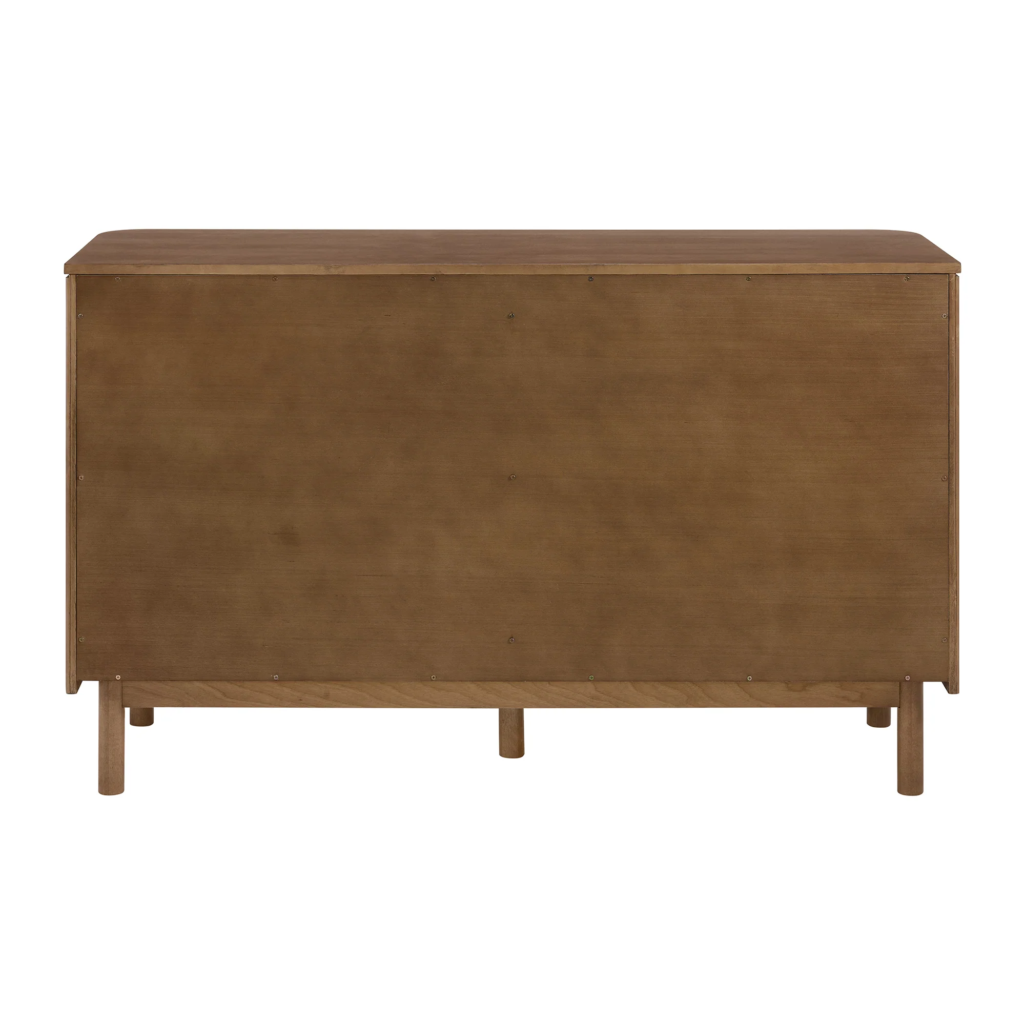 Havana 60" 6 Drawer Dresser |  Brown Reeded Birch - Image 11