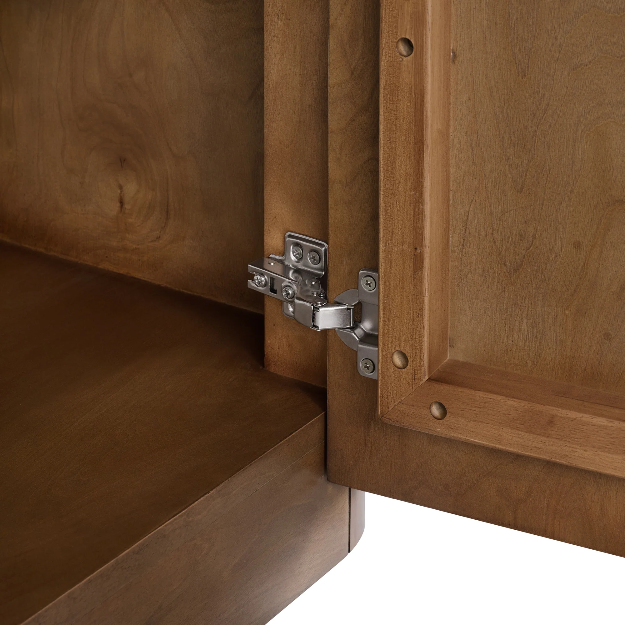 Havana 73.5" Sideboard in Brown Reeded Birch Finish - Image 7