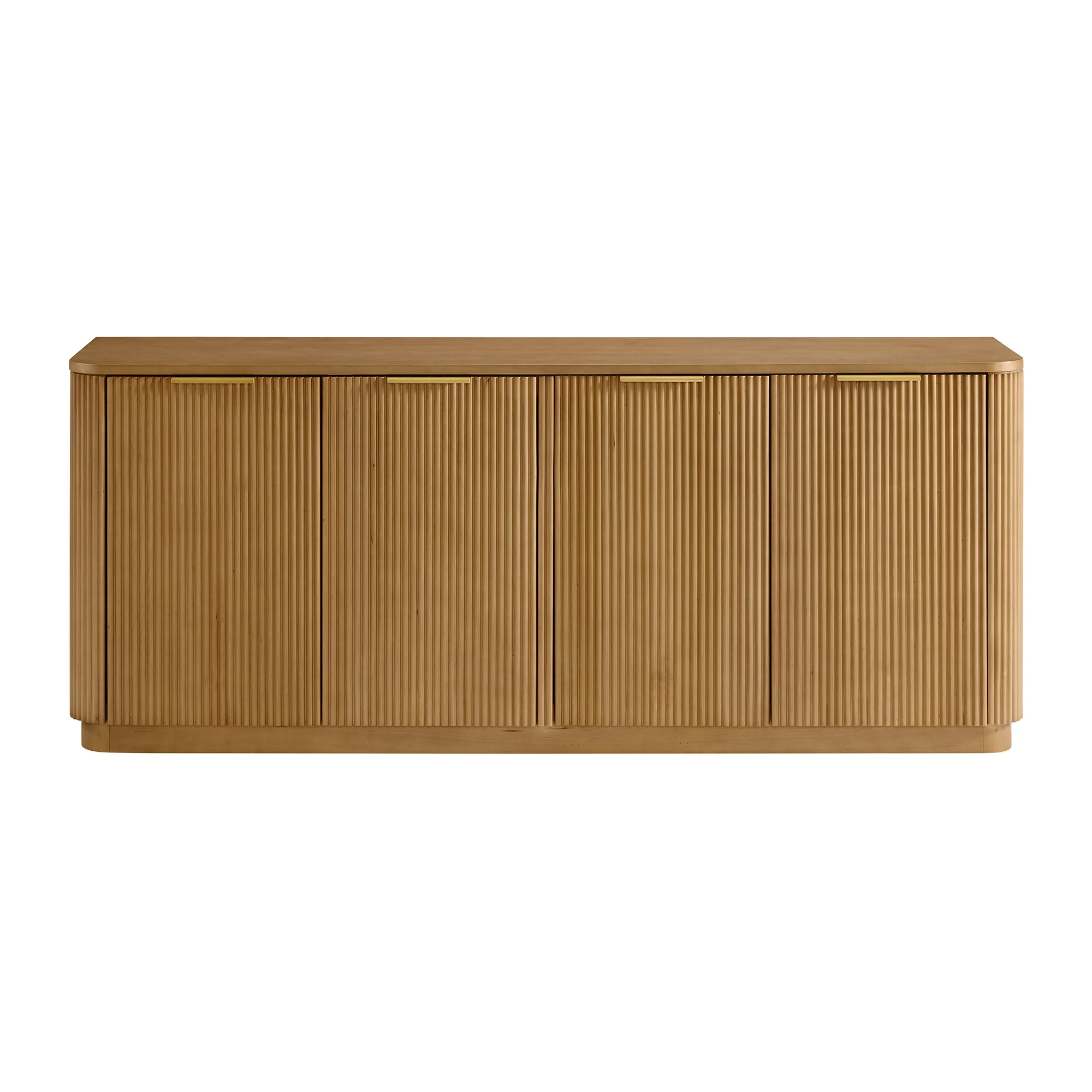 Havana 74" Sideboard in Reeded Birch Finish - Image 13