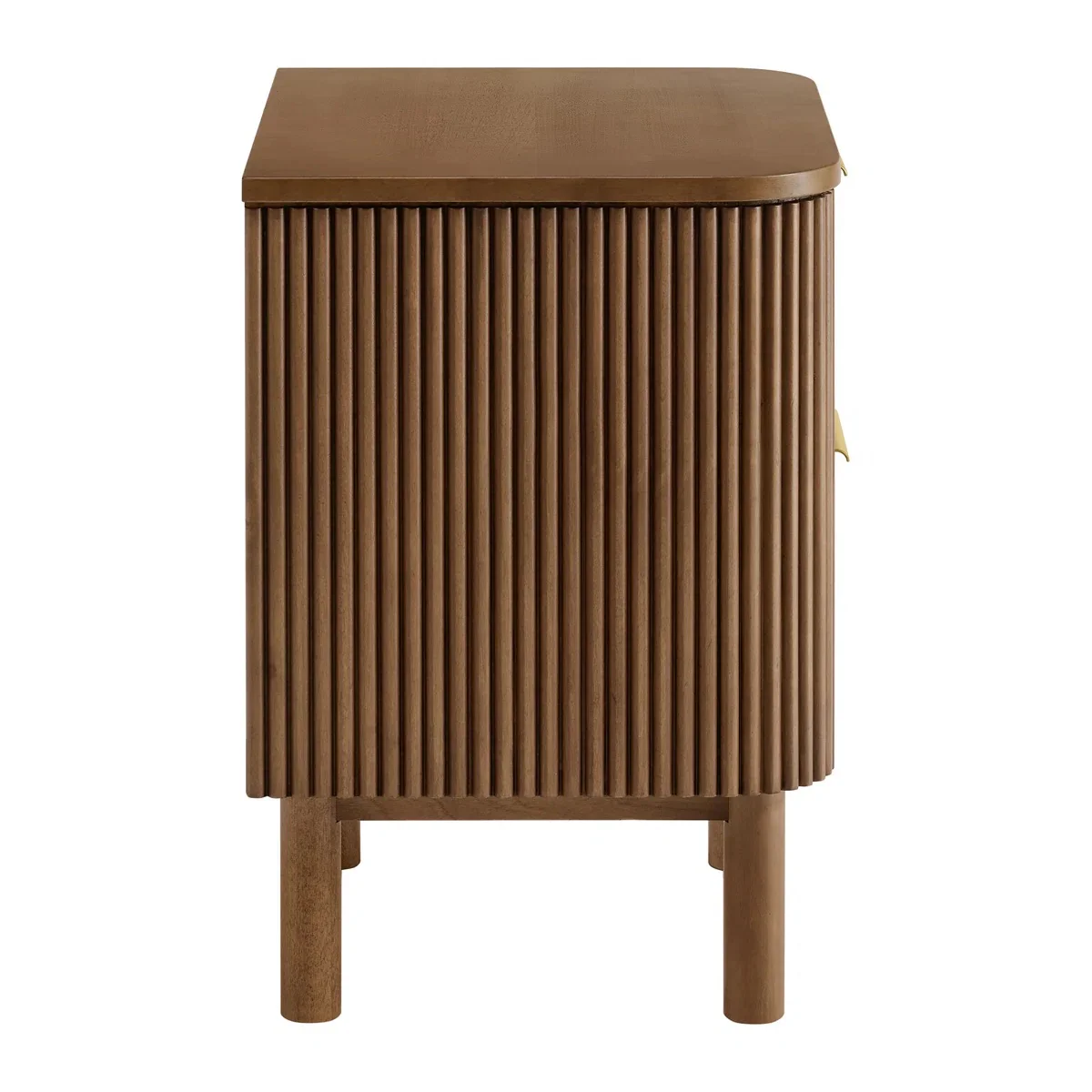 Havana Nightstand in Brown Reeded Birch - Image 11