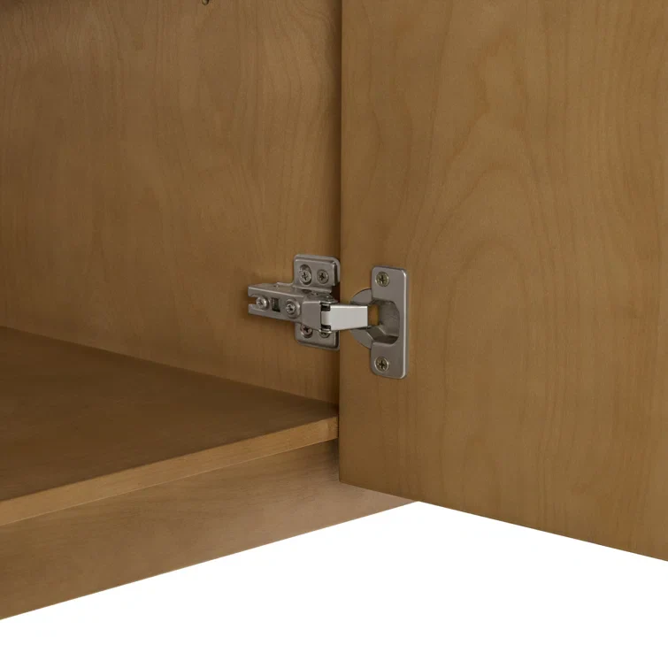 Havana 60" Double Bathroom Vanity in Reeded Birch | Carrara Marble Countertop - Image 8