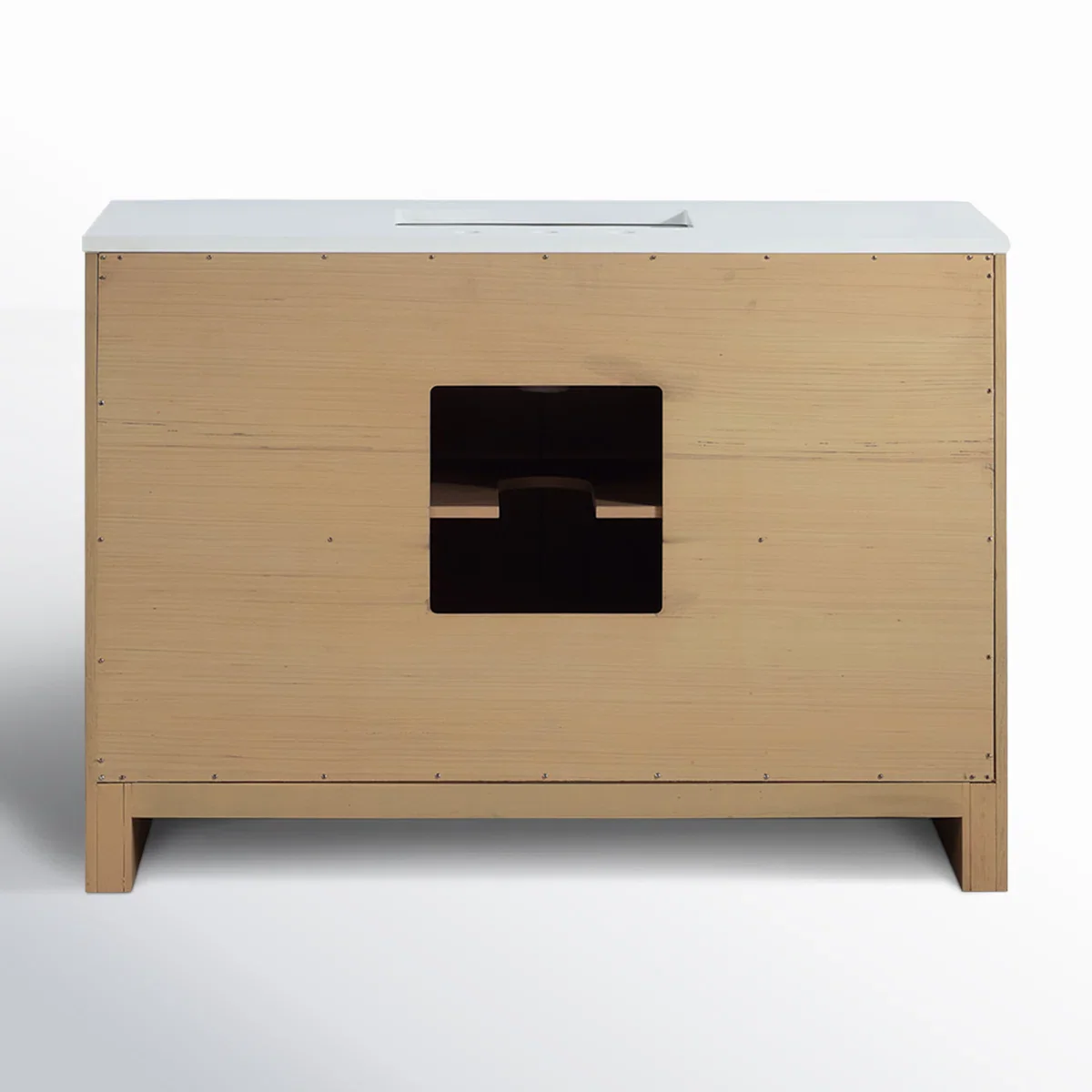 Hounslow 48" Width Single Bathroom Vanity | White Quartz Countertop - Image 5