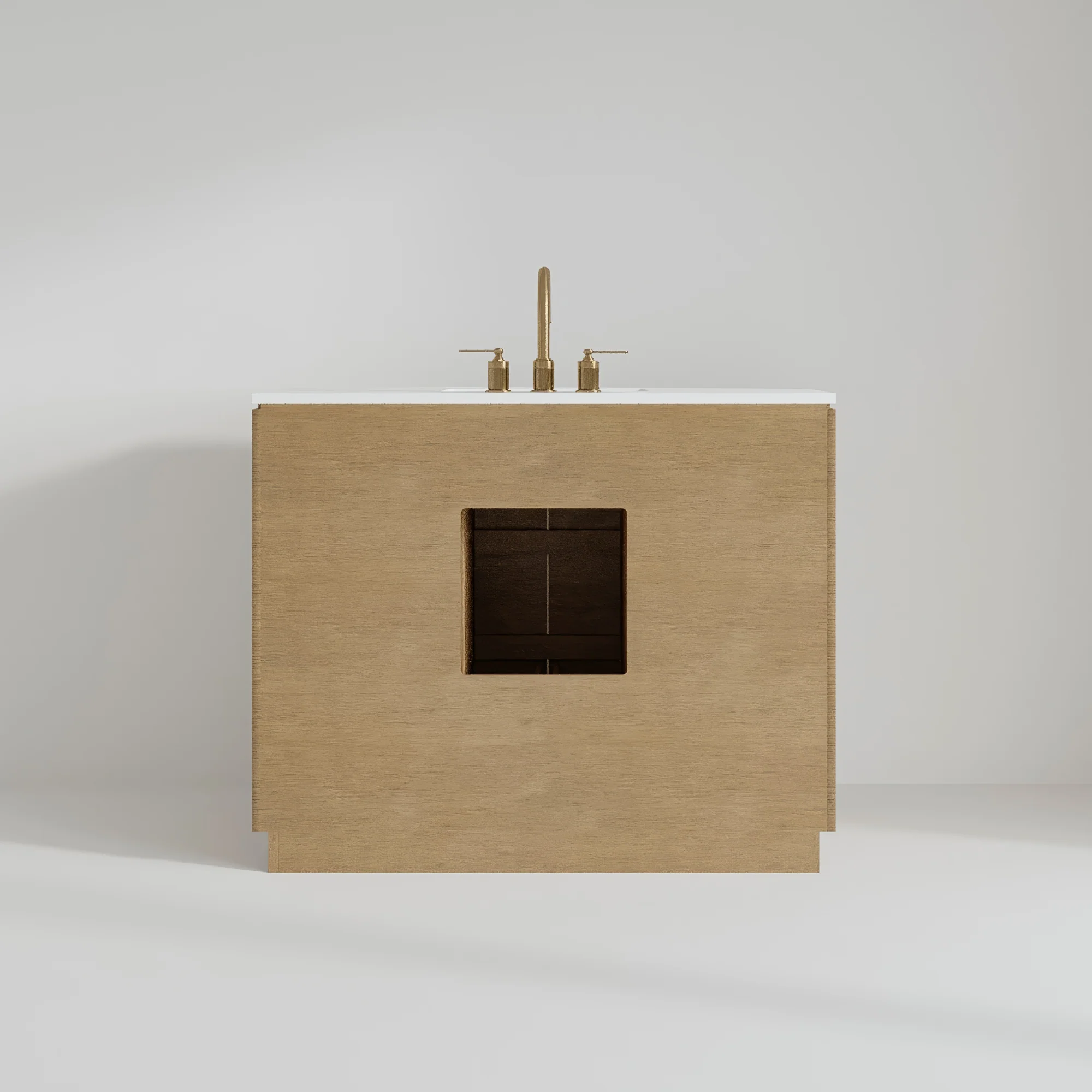Jasper 42" Single Bathroom Vanity  with Quartz Top - Image 4