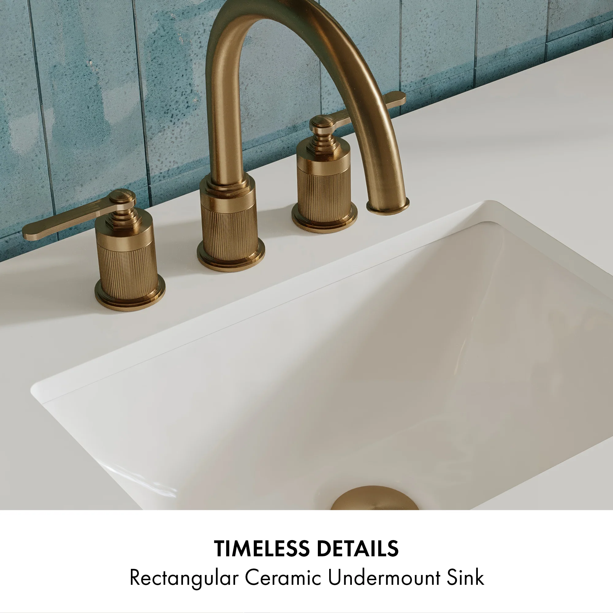 Jasper 42" Single Bathroom Vanity  with Quartz Top - Image 8