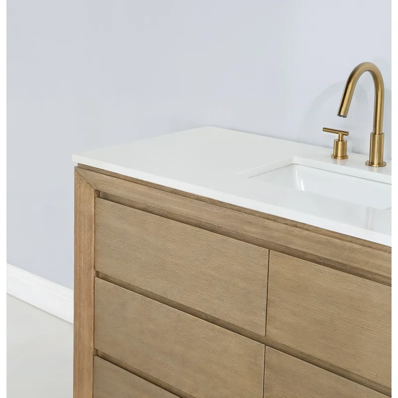 Jasper 48" Single Bathroom Vanity with Vanity Top - Image 13
