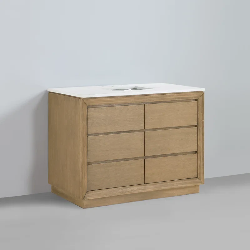 Jasper 48" Single Bathroom Vanity with Vanity Top - Image 16