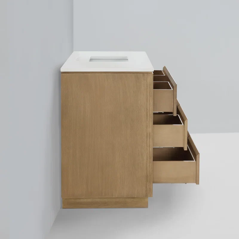 Jasper 48" Single Bathroom Vanity with Vanity Top - Image 5