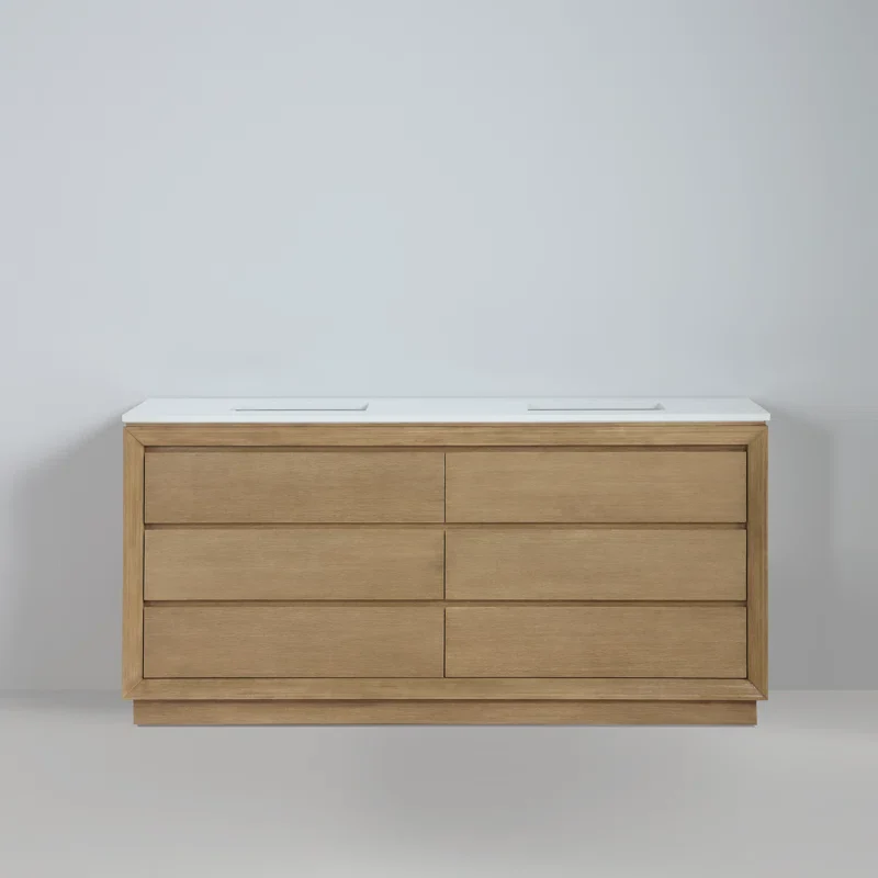 Jasper 72" Double Bathroom Vanity with Vanity Top - Image 16