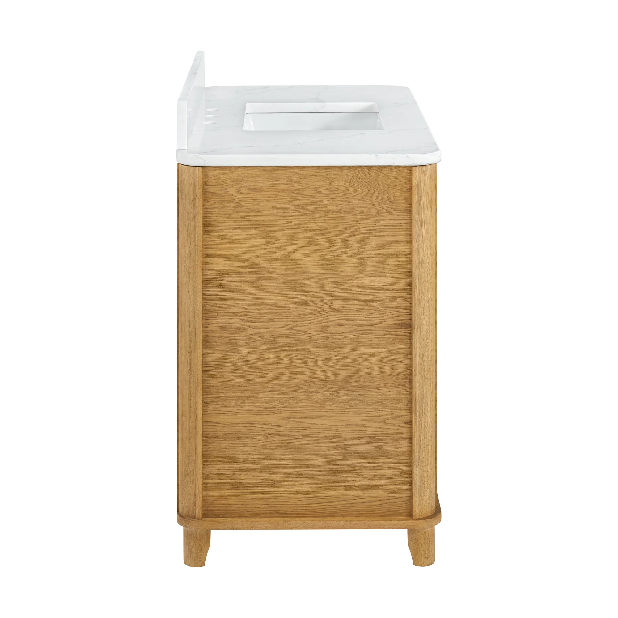 Kathryne 42" Single Bathroom Vanity | Statuario Quartz Countertop - Image 12