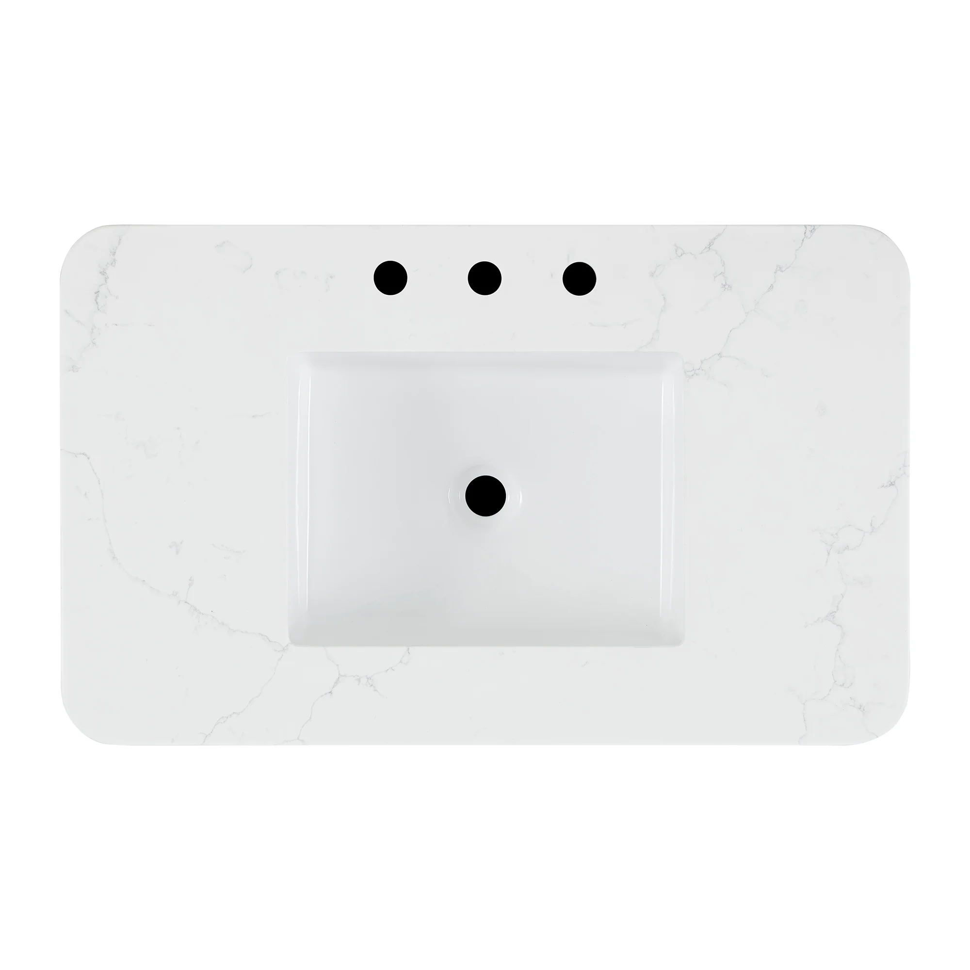 Kathryne 36" Single Sink Bathroom Vanity | Statuario Quartz Countertop - Image 12