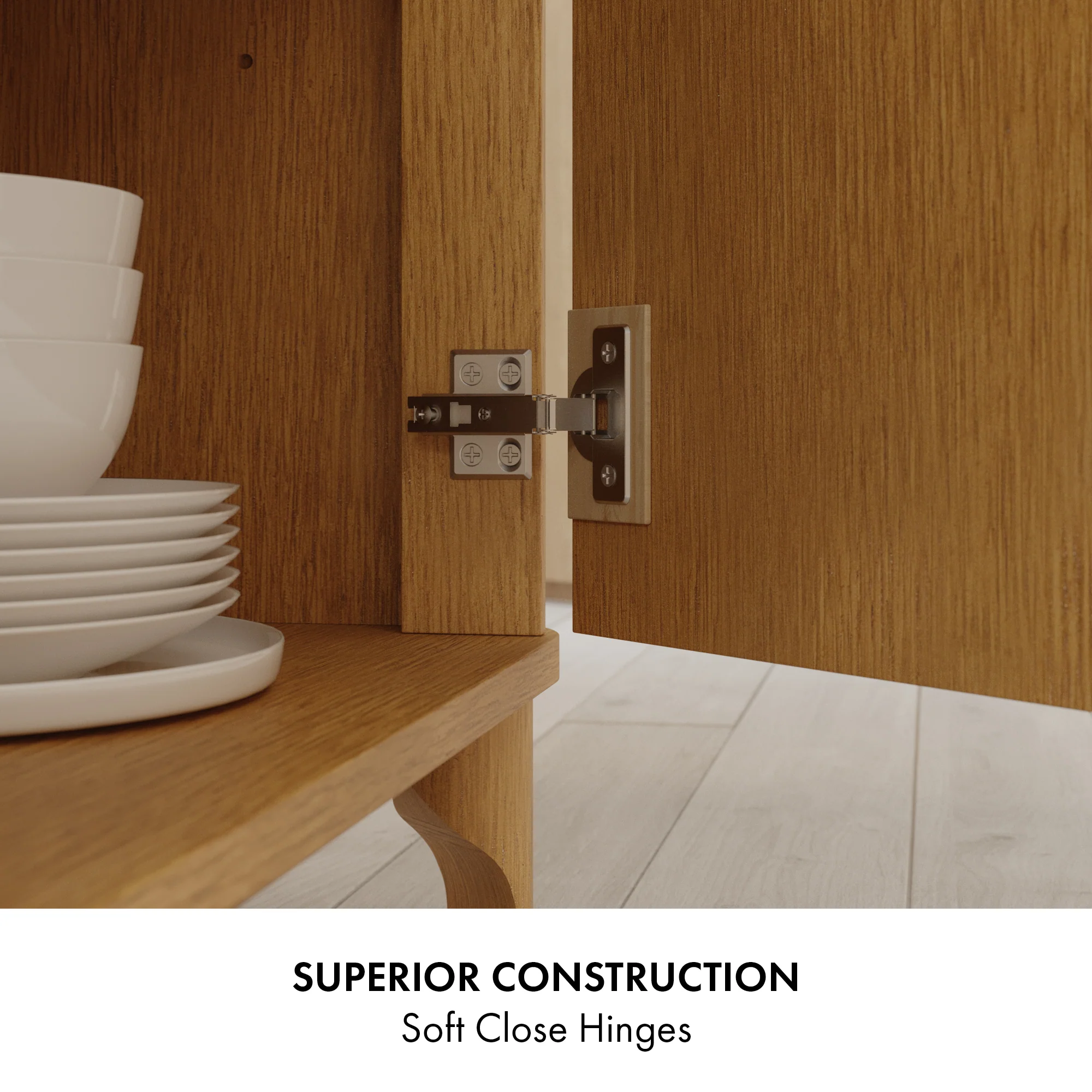 Kathryne 48" Kitchen Island | Quartz Countertop - Image 14