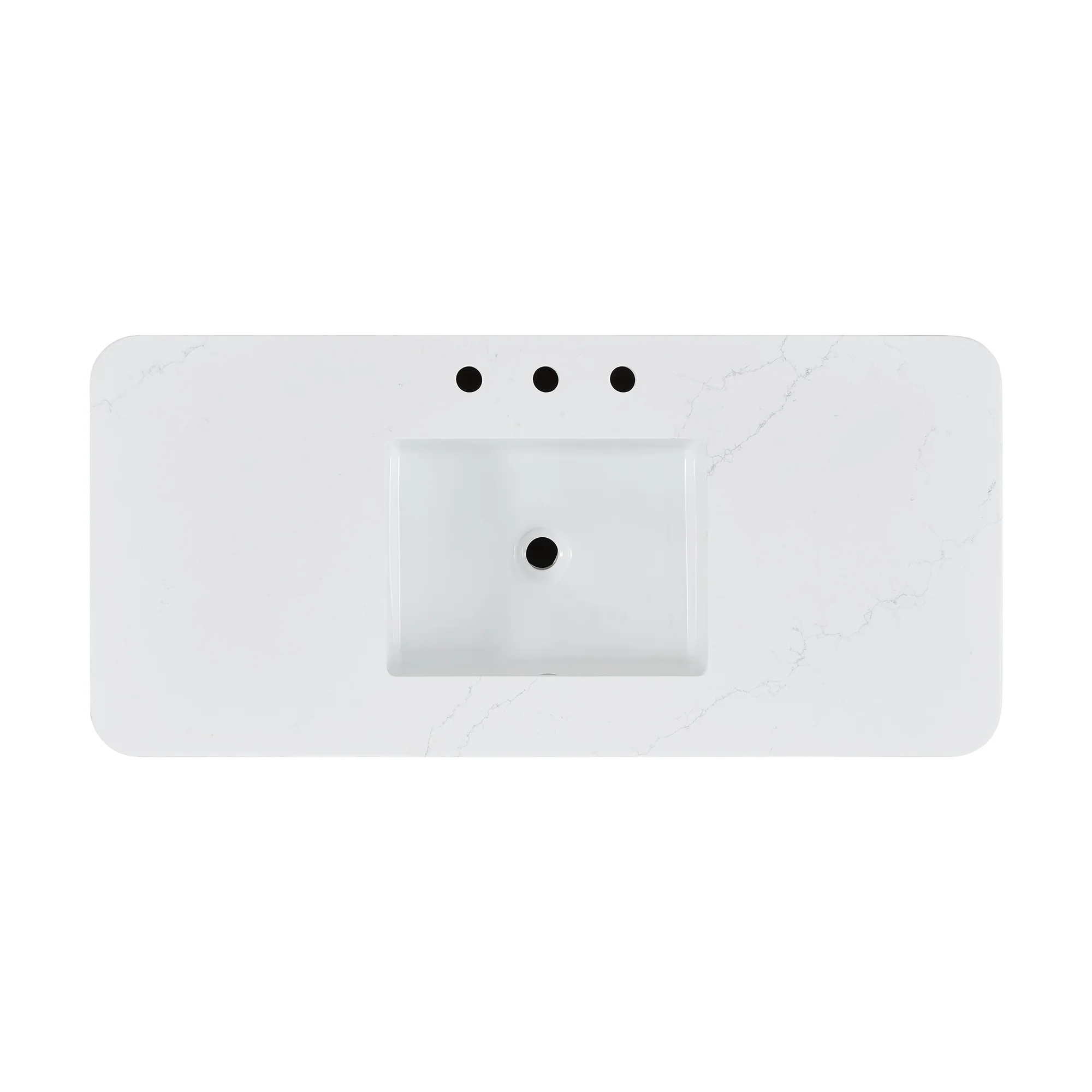 Kathryne 48" Single Sink Bathroom Vanity | Statuario Quartz Countertop - Image 13
