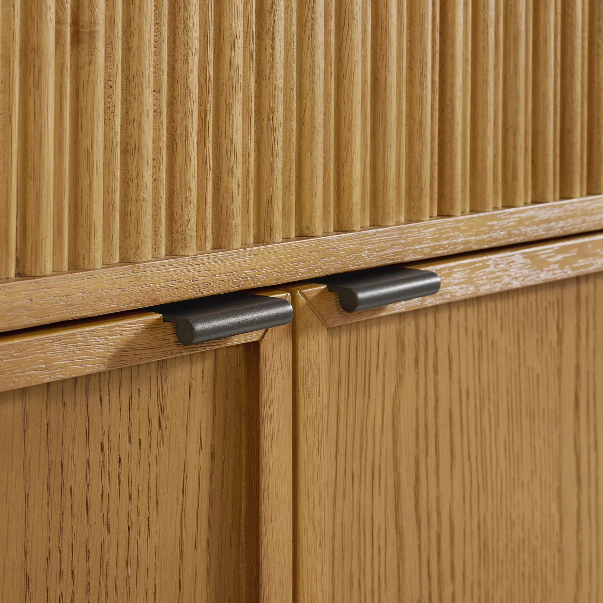 Kathryne 60" Kitchen Island in Oak | Quartz Countertop - Image 30