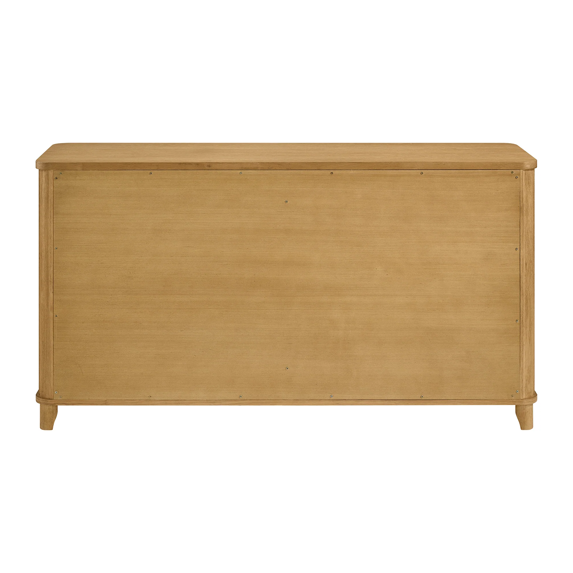 Kathryne 64" Wide Solid Wood 6-Drawer Double Dresser In Natural Oak - Image 14