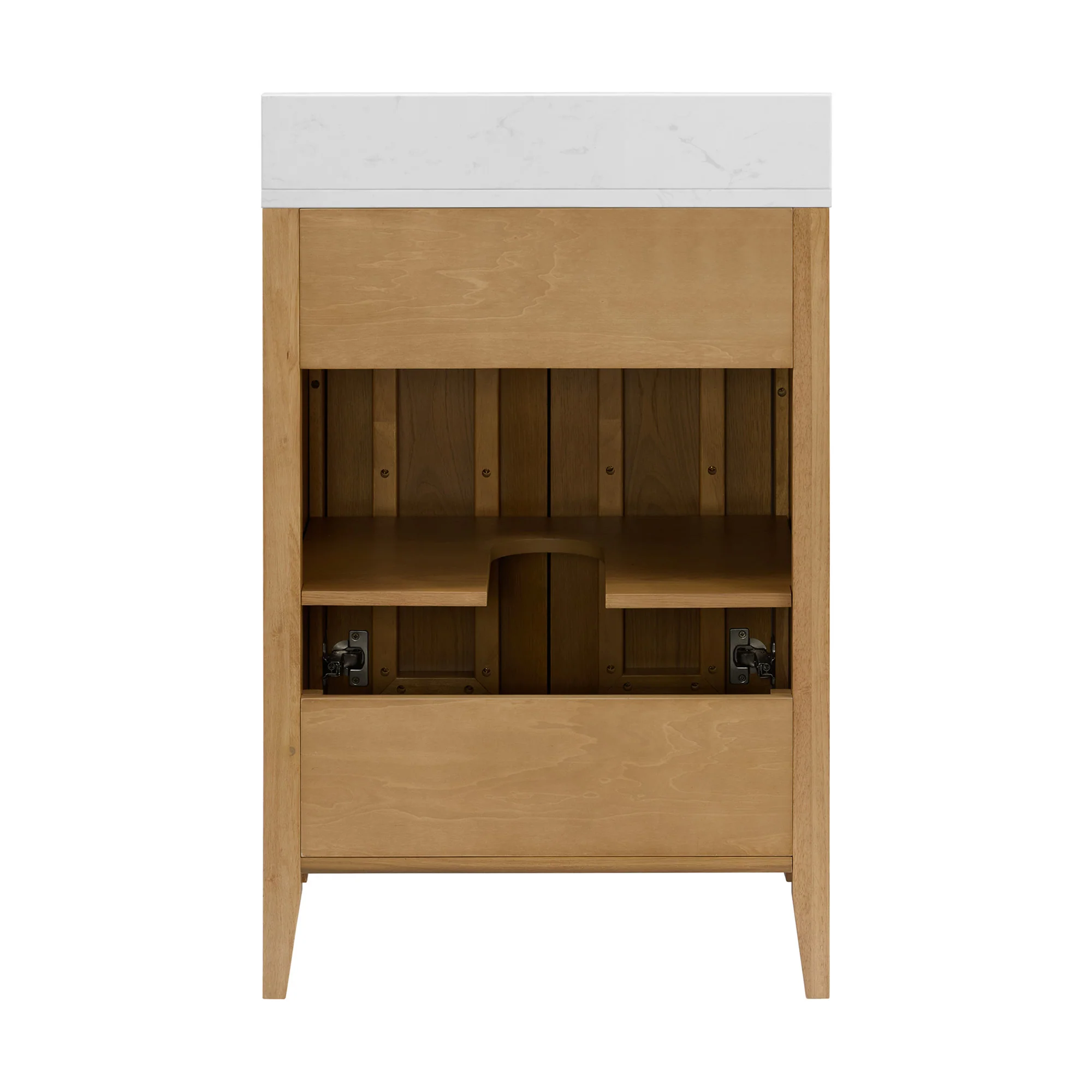 Kendal 24"W x 20"D RTA Single Bathroom Vanity | Calacatta Gold Quartz Countertop - Image 10
