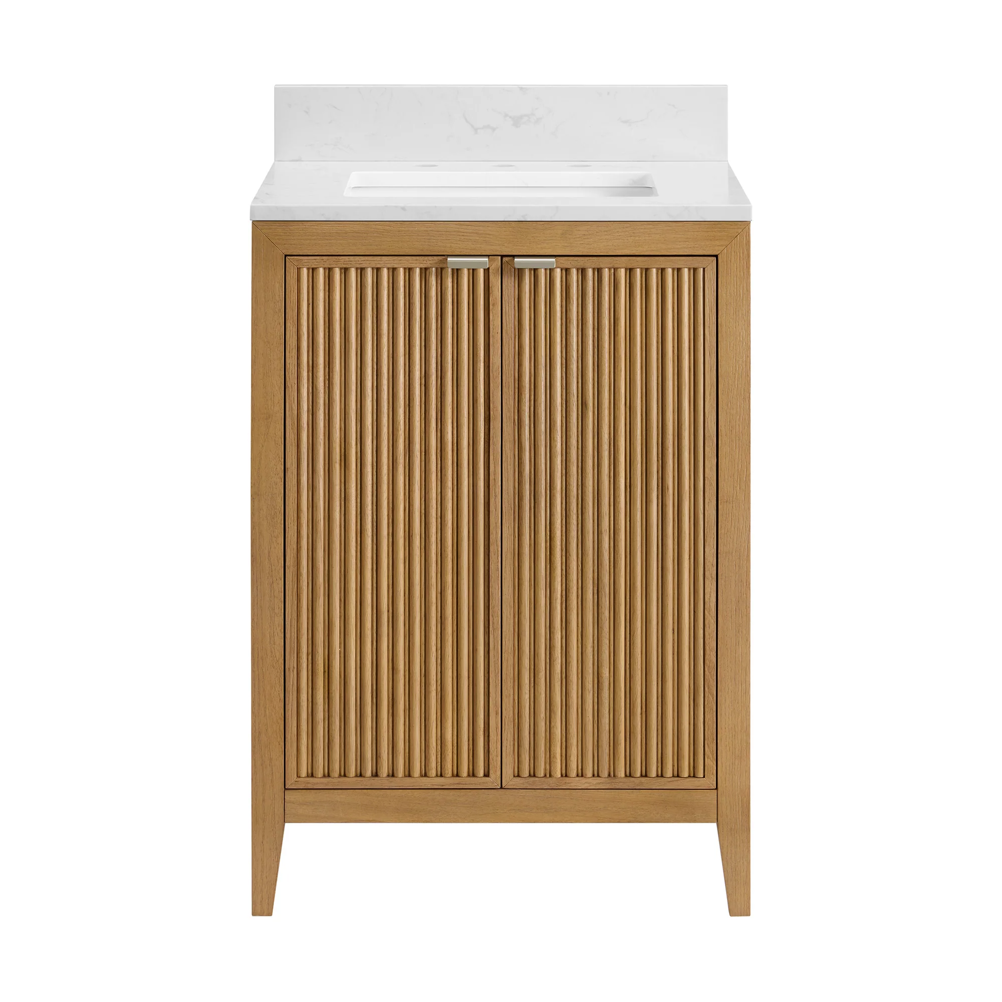 Kendal 24"W x 20"D RTA Single Bathroom Vanity | Calacatta Gold Quartz Countertop - Image 13