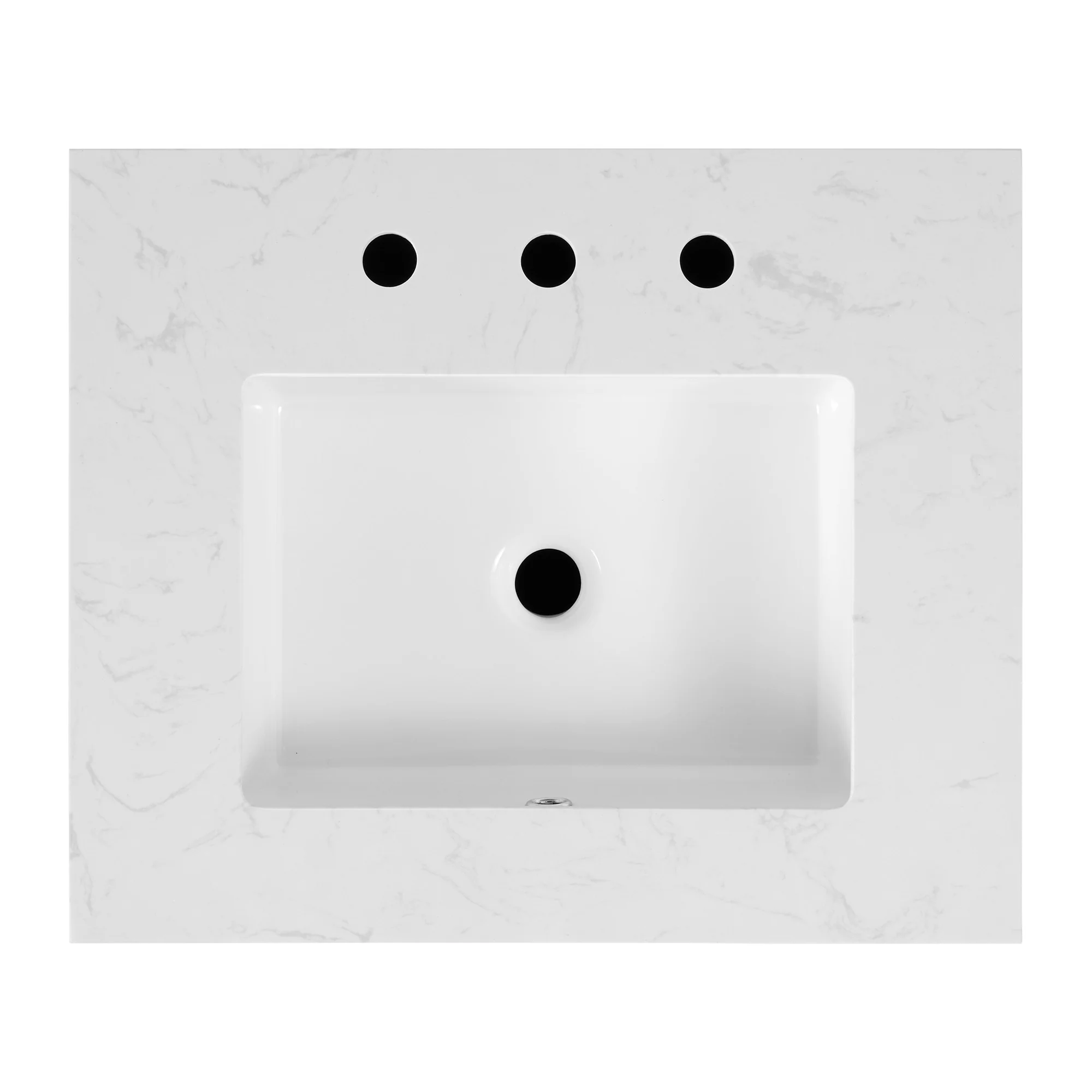 Kendal 24"W x 20"D RTA Single Bathroom Vanity | Calacatta Gold Quartz Countertop - Image 9